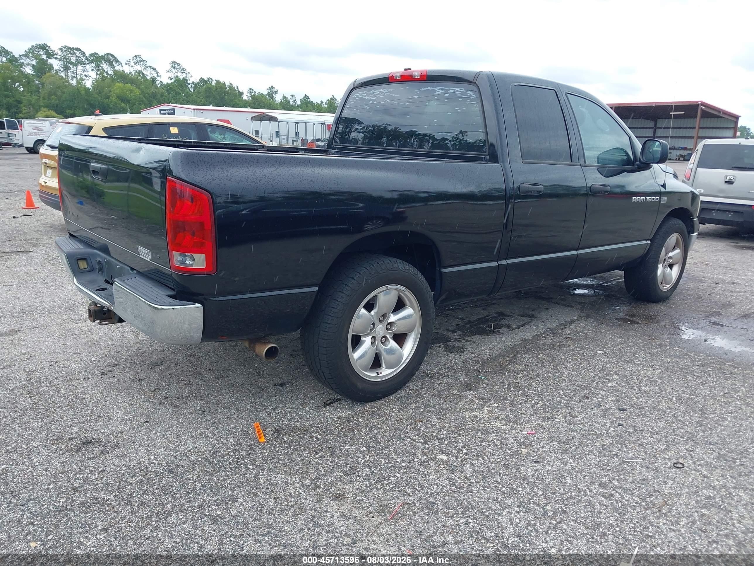 2004 Dodge Ram 1500 Slt/laramie Черный vin: 1D7HA18D84S529368