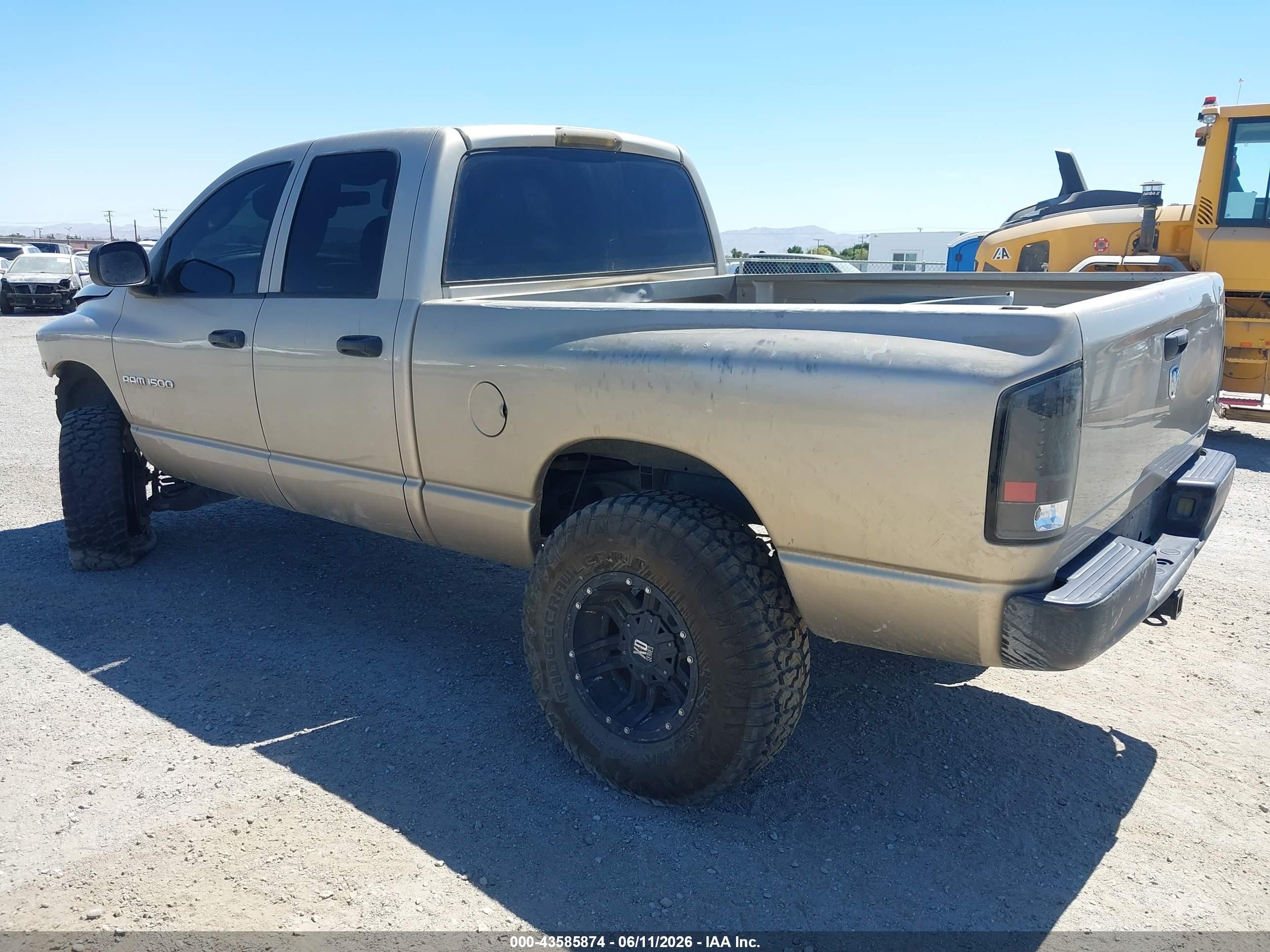 2005 Dodge Ram 1500 Slt/laramie Champagne vin: 1D7HA18D85S179967
