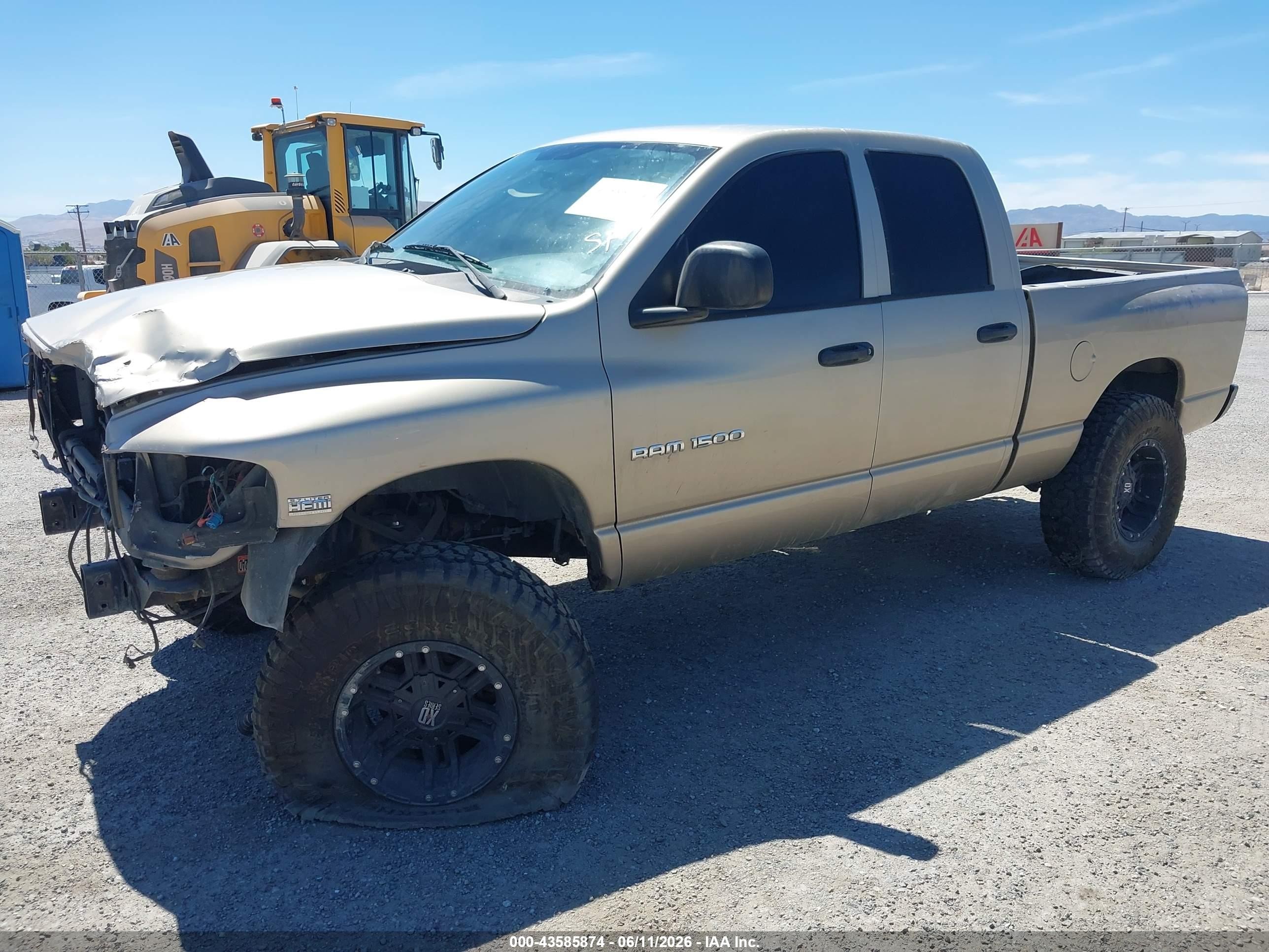 2005 Dodge Ram 1500 Slt/laramie Champagne vin: 1D7HA18D85S179967