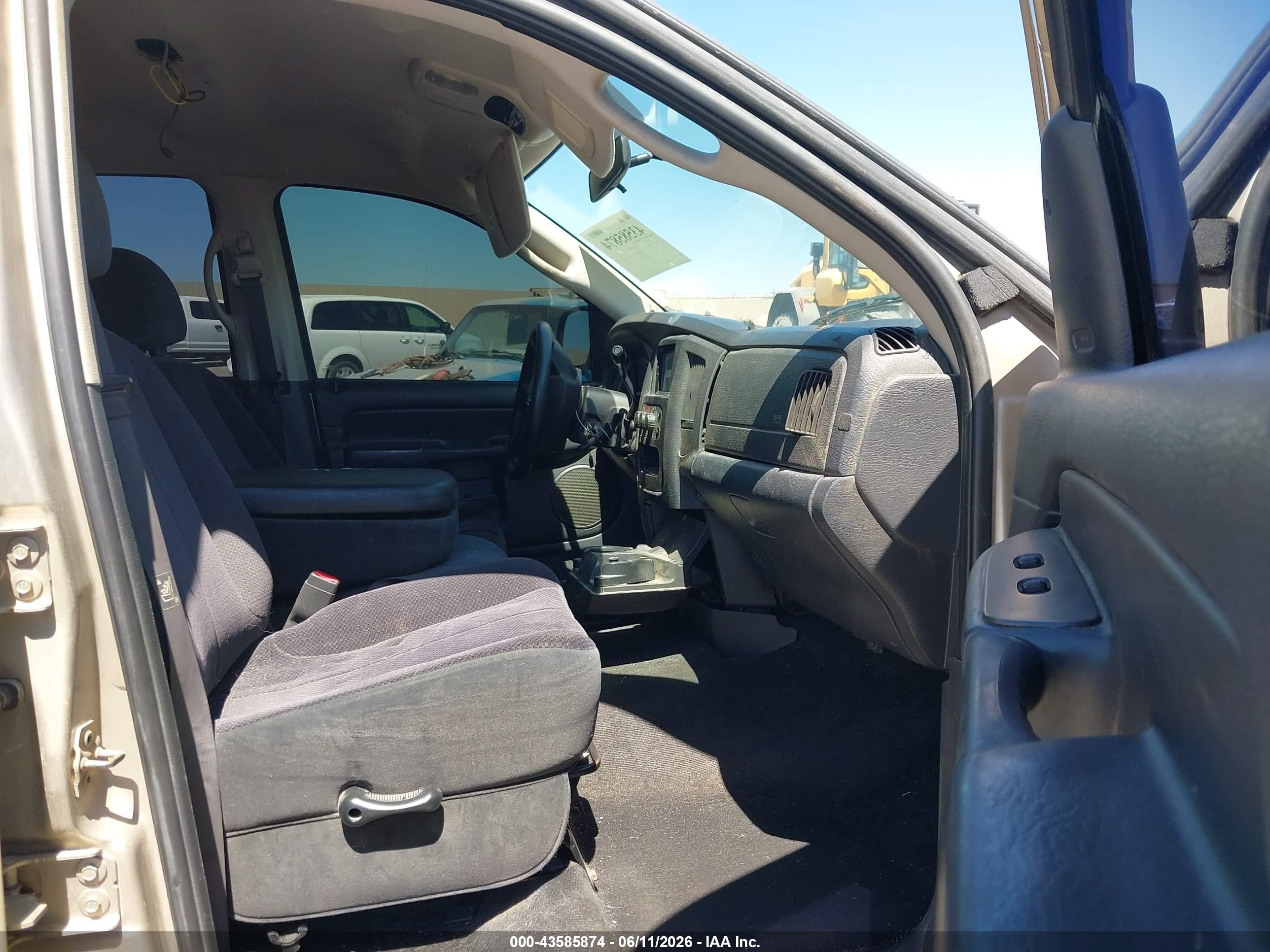 2005 Dodge Ram 1500 Slt/laramie Champagne vin: 1D7HA18D85S179967