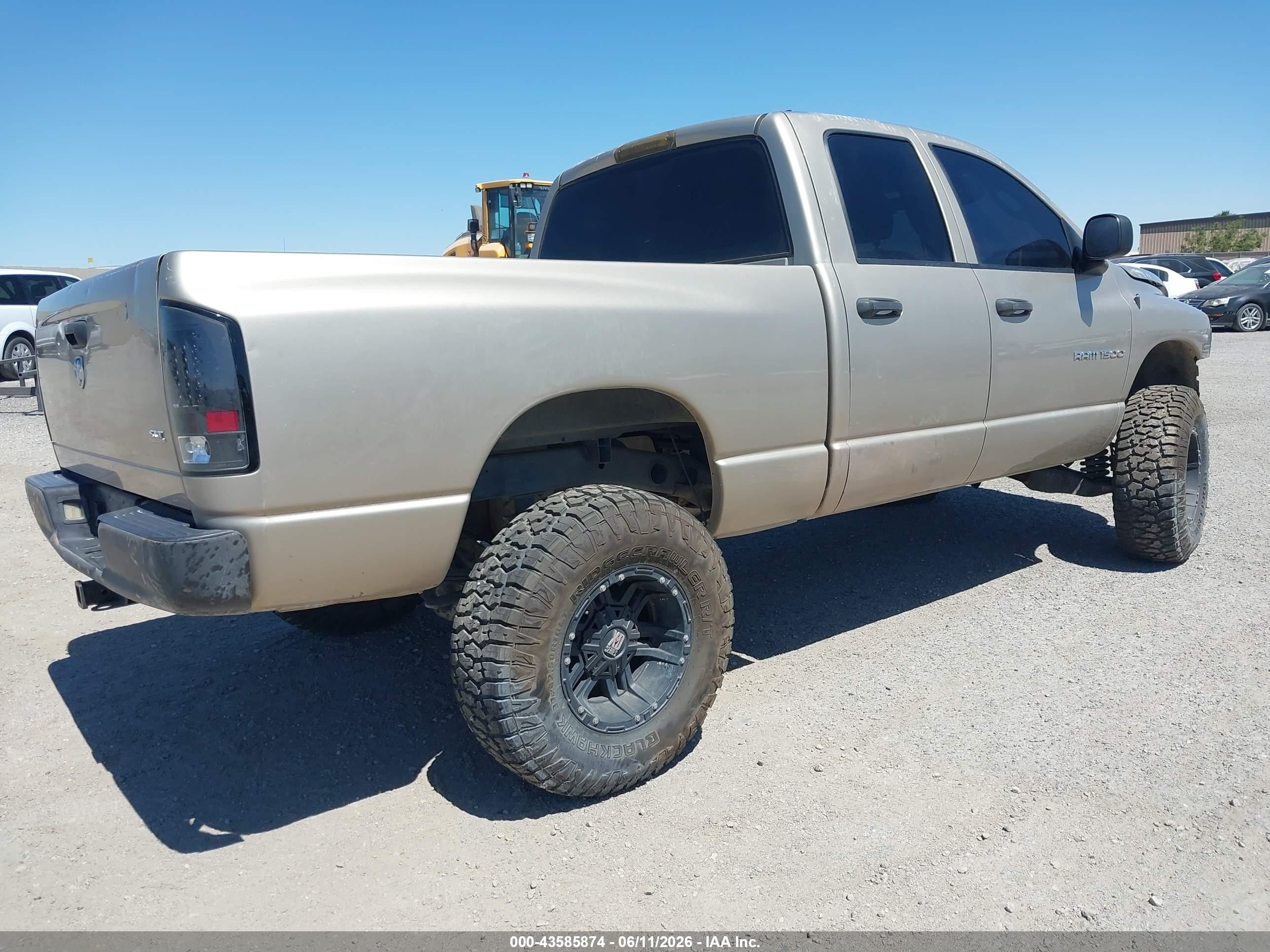 2005 Dodge Ram 1500 Slt/laramie Champagne vin: 1D7HA18D85S179967