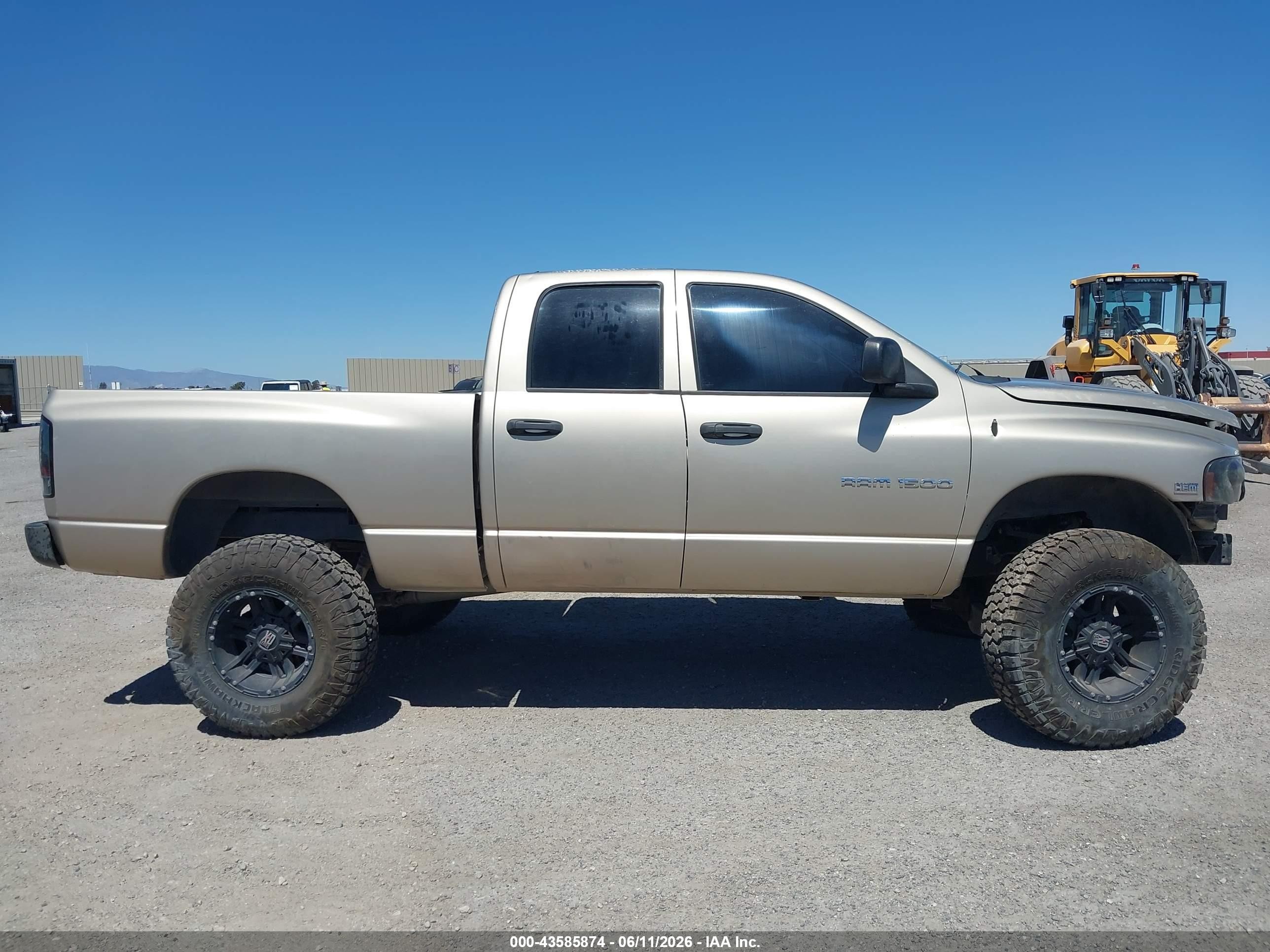 2005 Dodge Ram 1500 Slt/laramie Champagne vin: 1D7HA18D85S179967