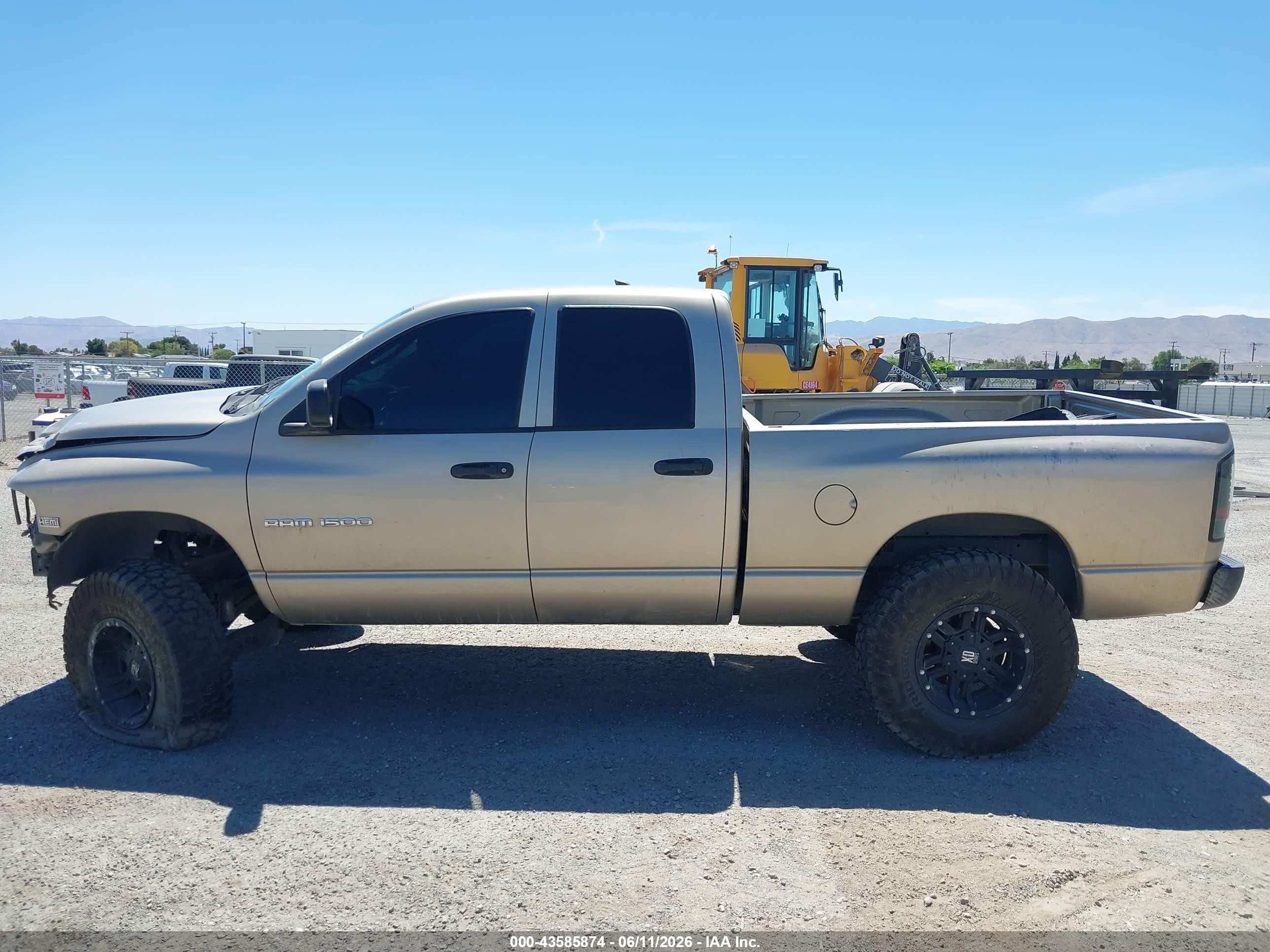 2005 Dodge Ram 1500 Slt/laramie Champagne vin: 1D7HA18D85S179967