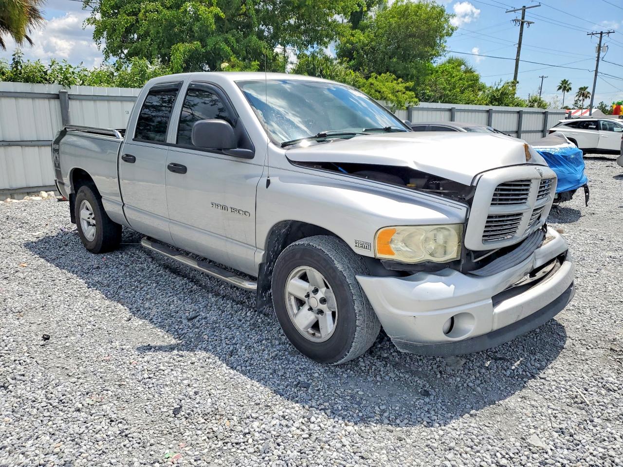 2003 Dodge Ram 1500 St/slt Silver vin: 1D7HA18D93J677825