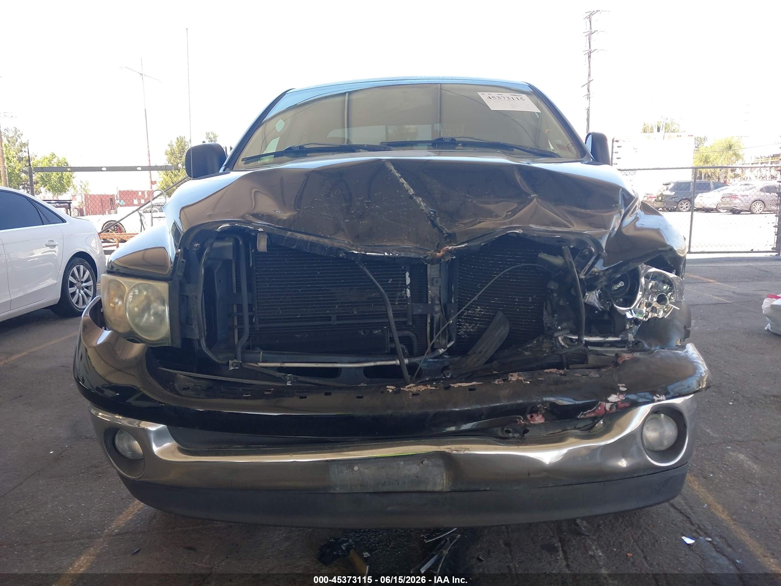 2003 Dodge Ram 1500 Slt/laramie/st Black vin: 1D7HA18D93S305413