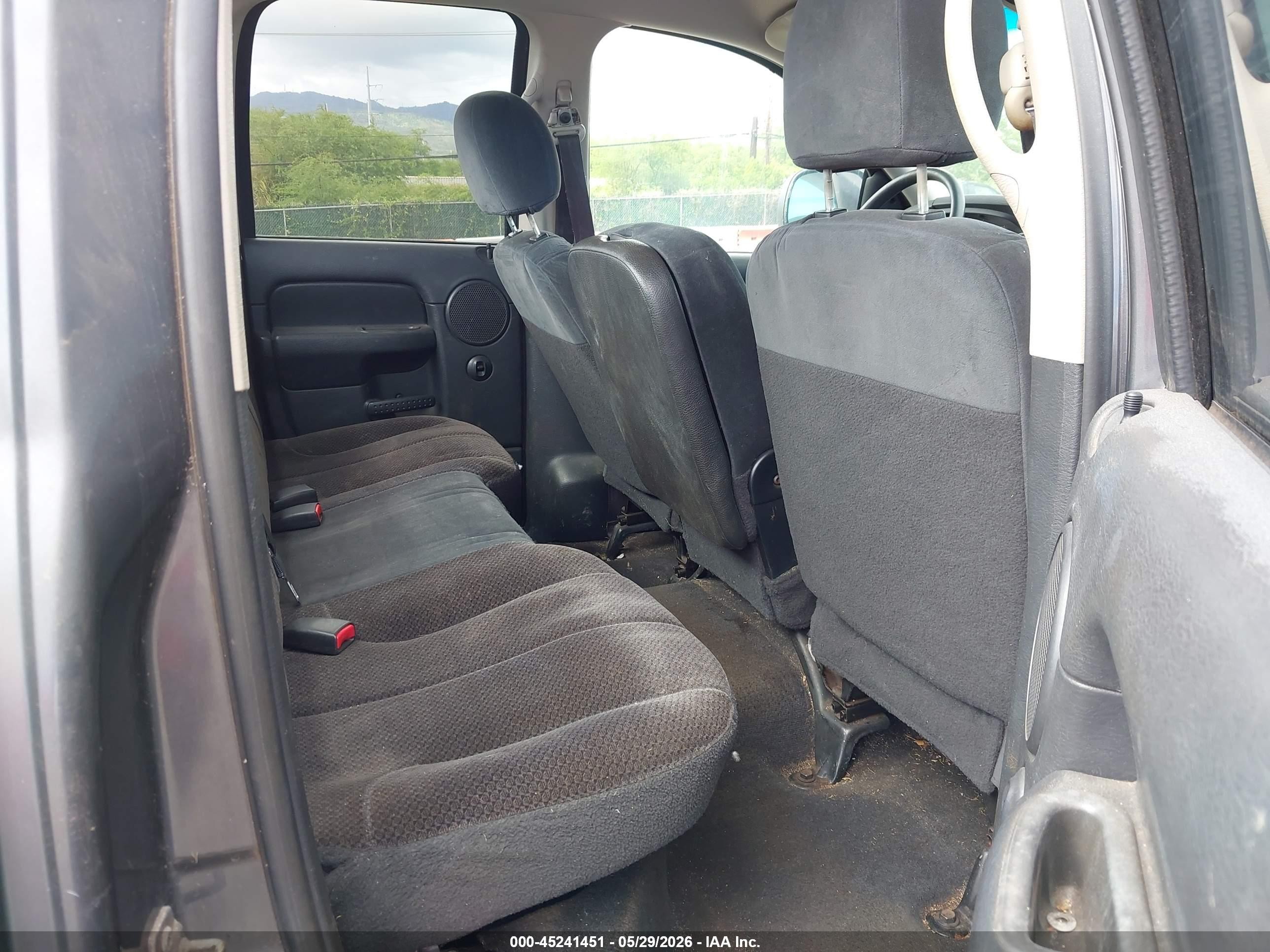2003 Dodge Ram 1500 Slt/laramie/st Gray vin: 1D7HA18D93S347080