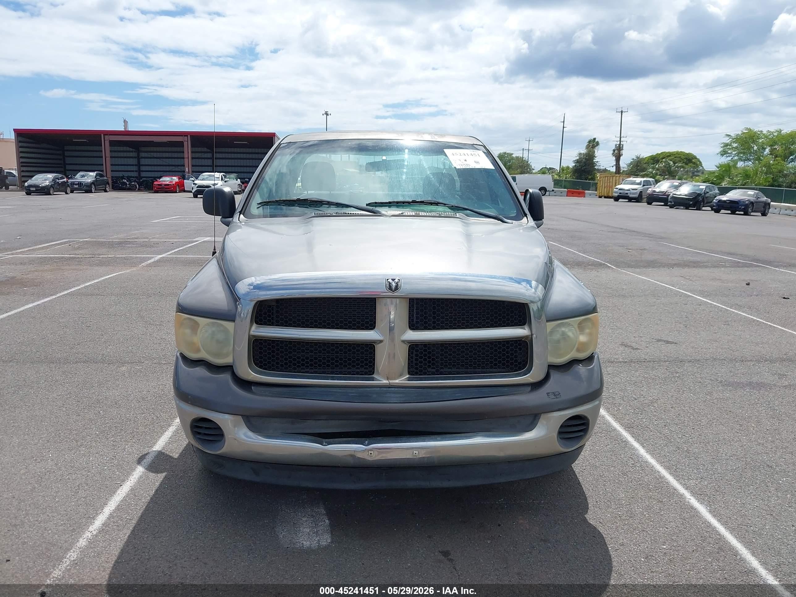 2003 Dodge Ram 1500 Slt/laramie/st Gray vin: 1D7HA18D93S347080