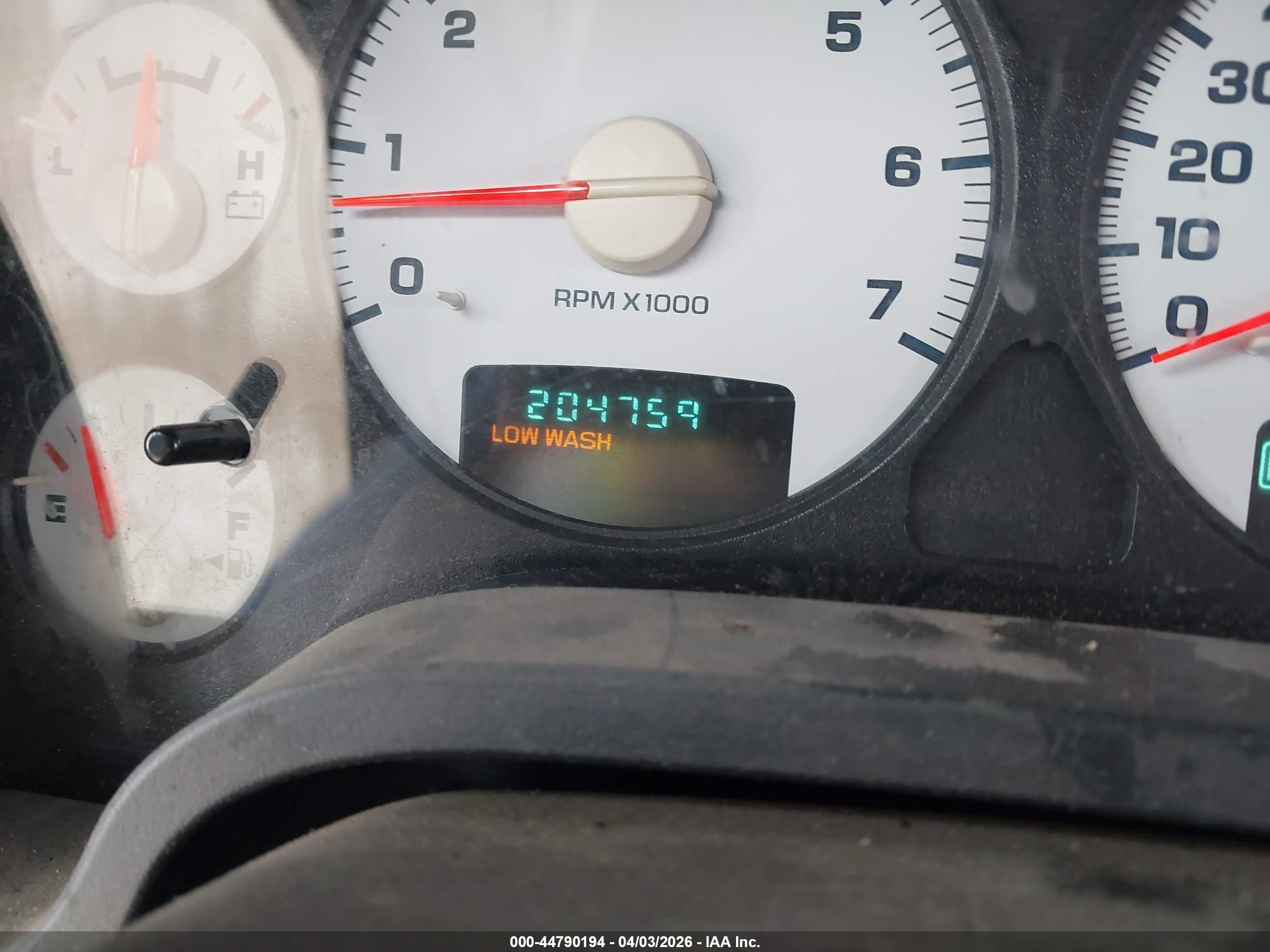 2004 Dodge Ram 1500 Slt/laramie Gray vin: 1D7HA18D94S527547