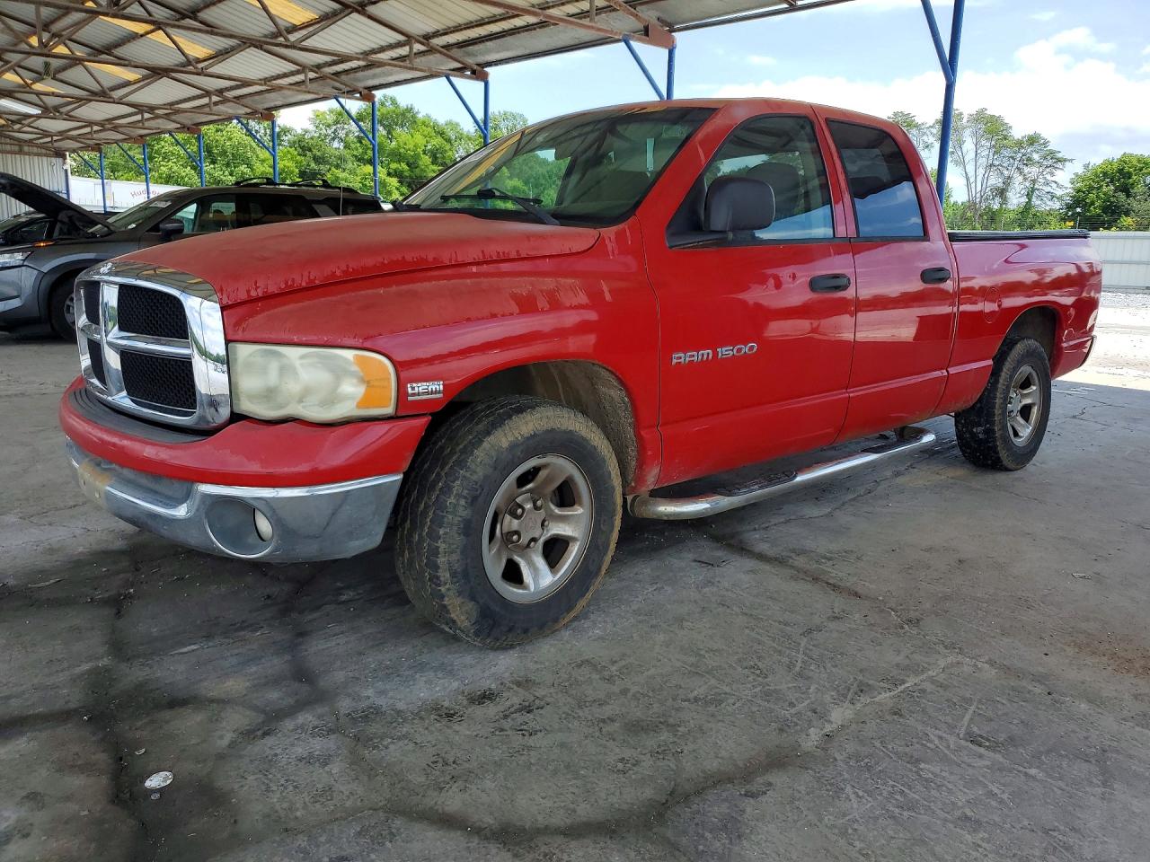 2004 Dodge Ram 1500 St Red vin: 1D7HA18D94S555395