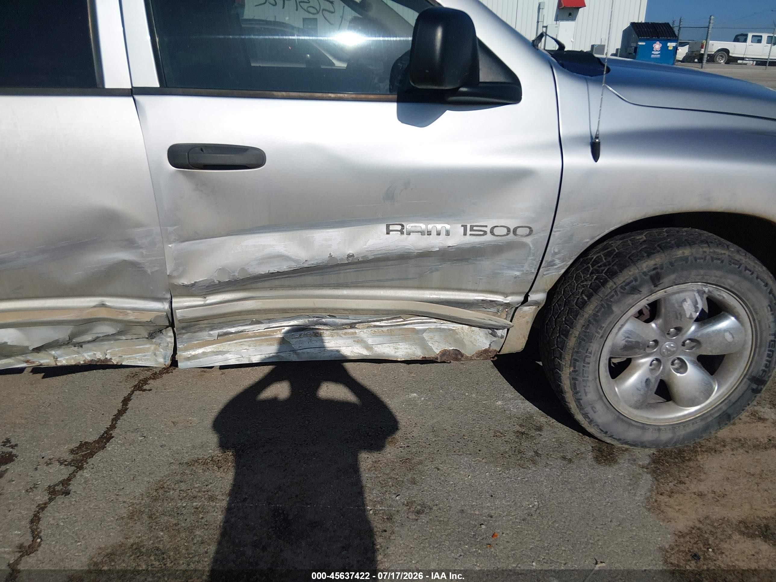 2004 Dodge Ram 1500 Slt/laramie Silver vin: 1D7HA18D94S715520
