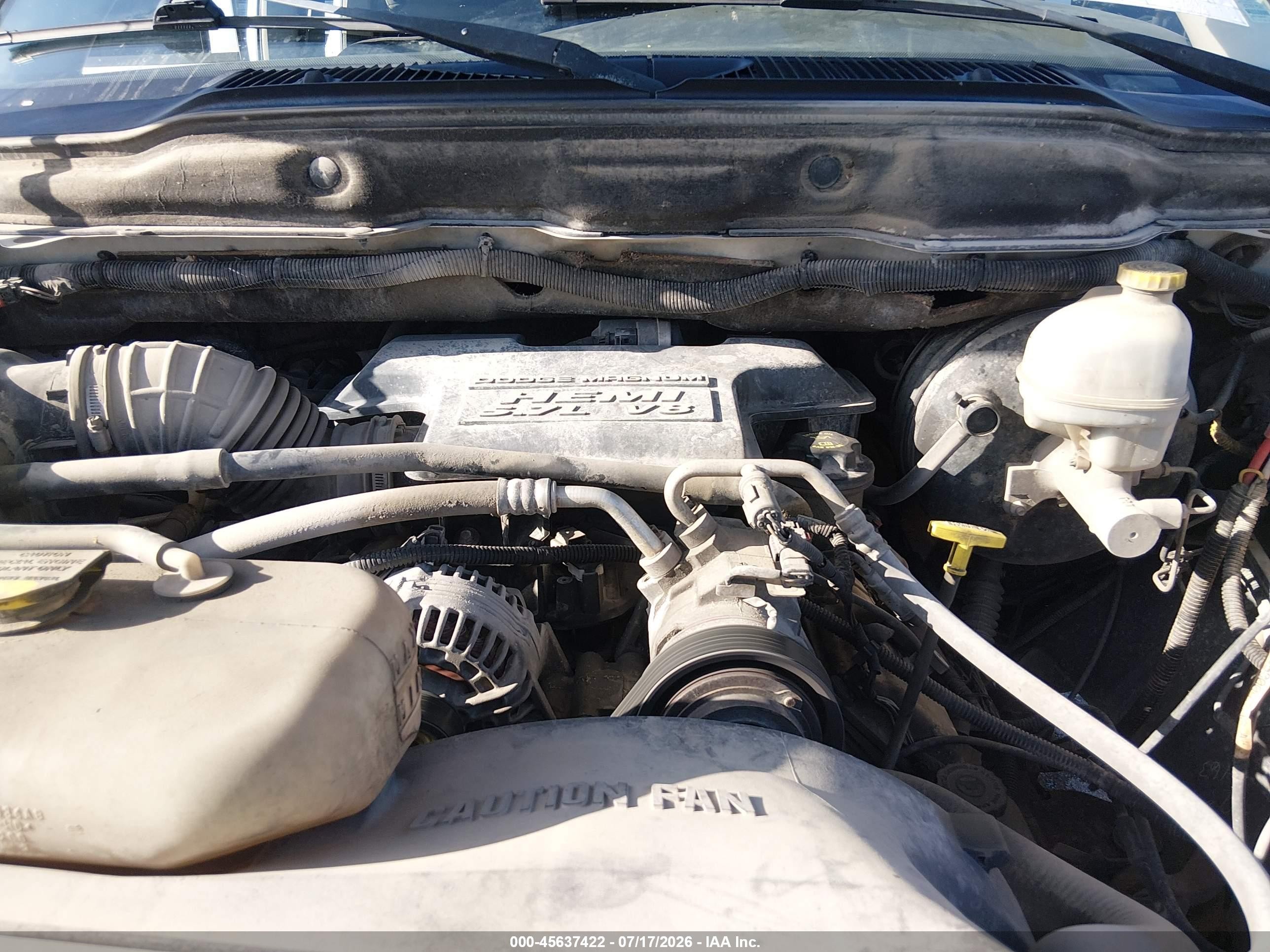 2004 Dodge Ram 1500 Slt/laramie Silver vin: 1D7HA18D94S715520