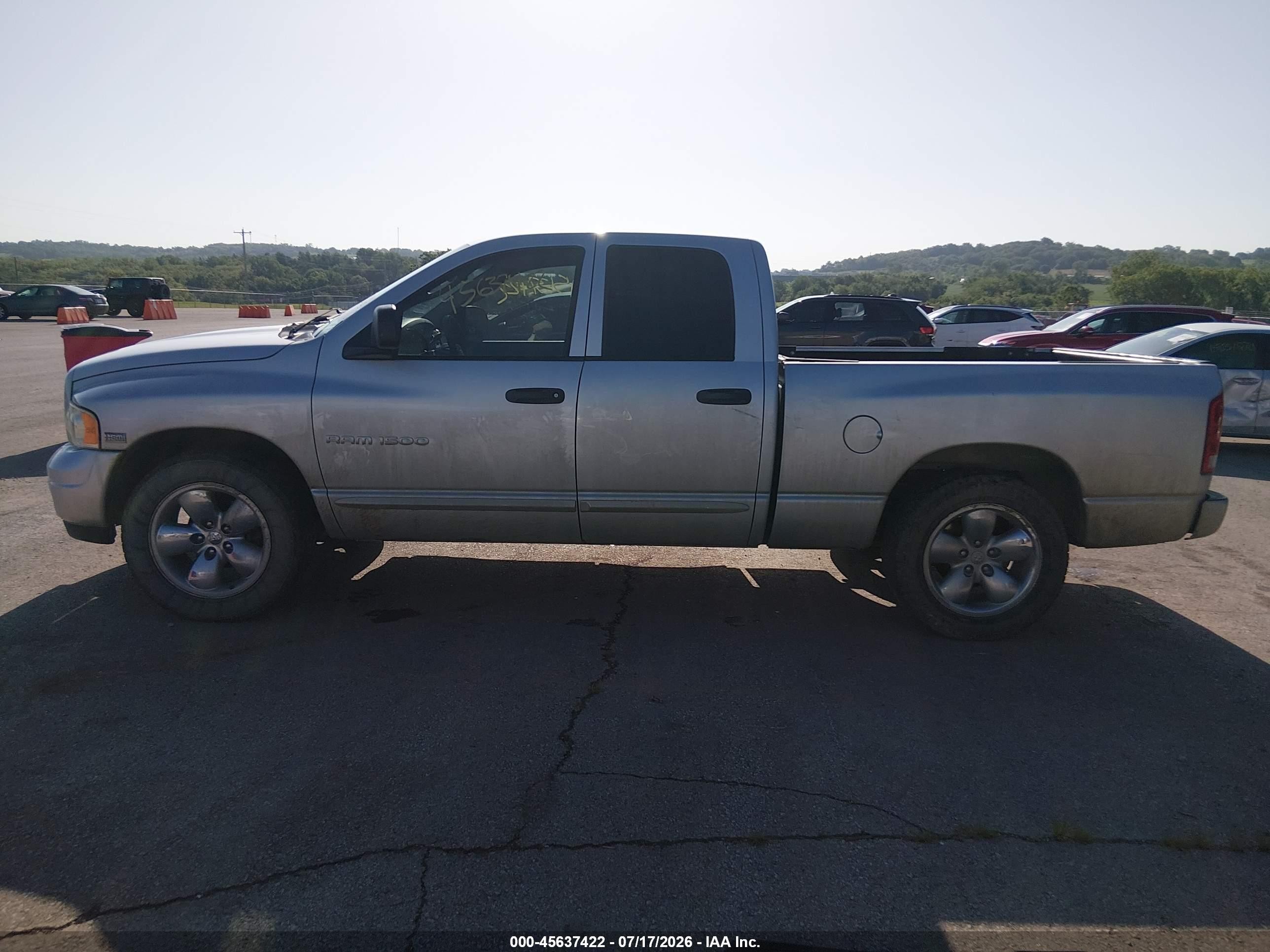 2004 Dodge Ram 1500 Slt/laramie Silver vin: 1D7HA18D94S715520