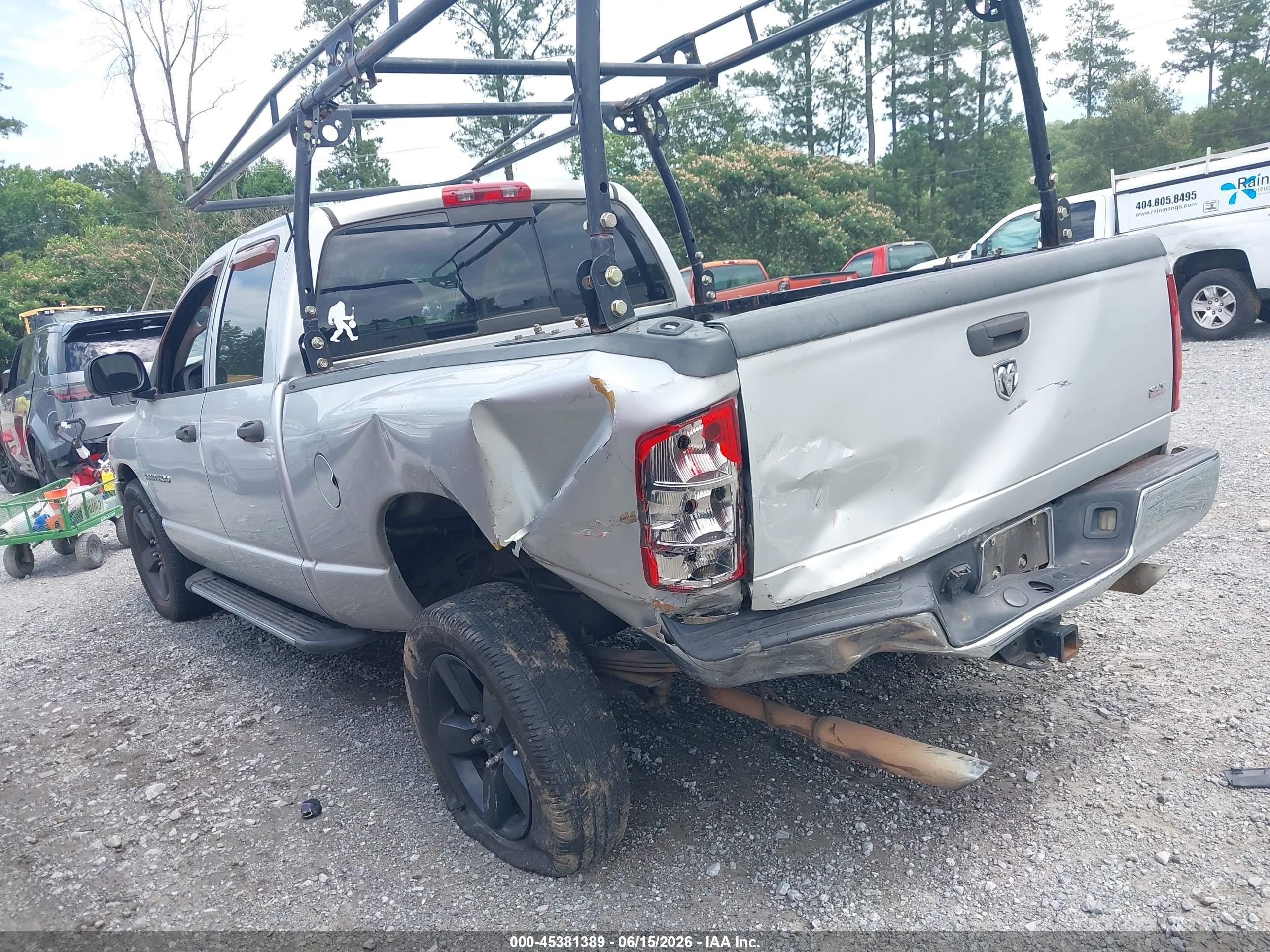 2005 Dodge Ram 1500 Slt/laramie Silver vin: 1D7HA18D95S281939