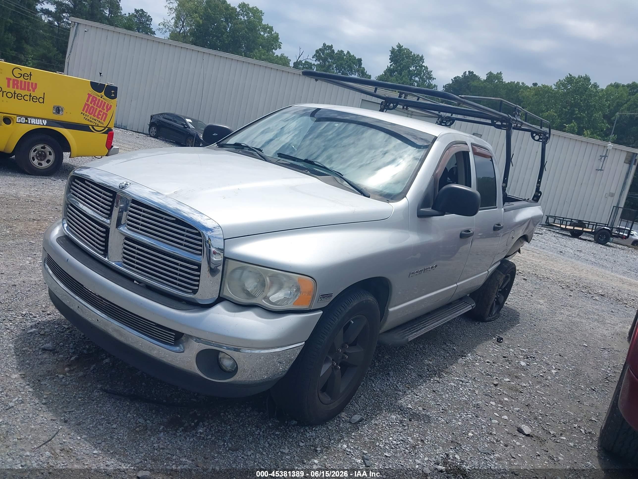 2005 Dodge Ram 1500 Slt/laramie Silver vin: 1D7HA18D95S281939