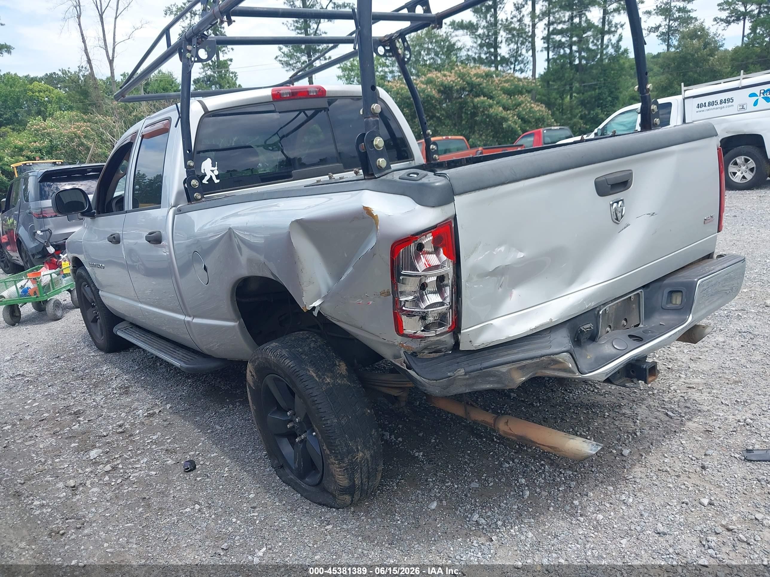 2005 Dodge Ram 1500 Slt/laramie Silver vin: 1D7HA18D95S281939