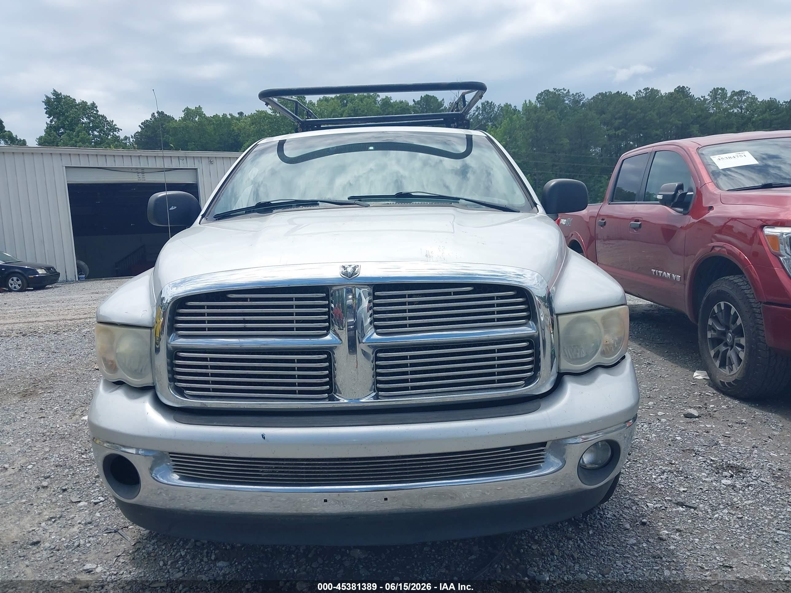 2005 Dodge Ram 1500 Slt/laramie Silver vin: 1D7HA18D95S281939
