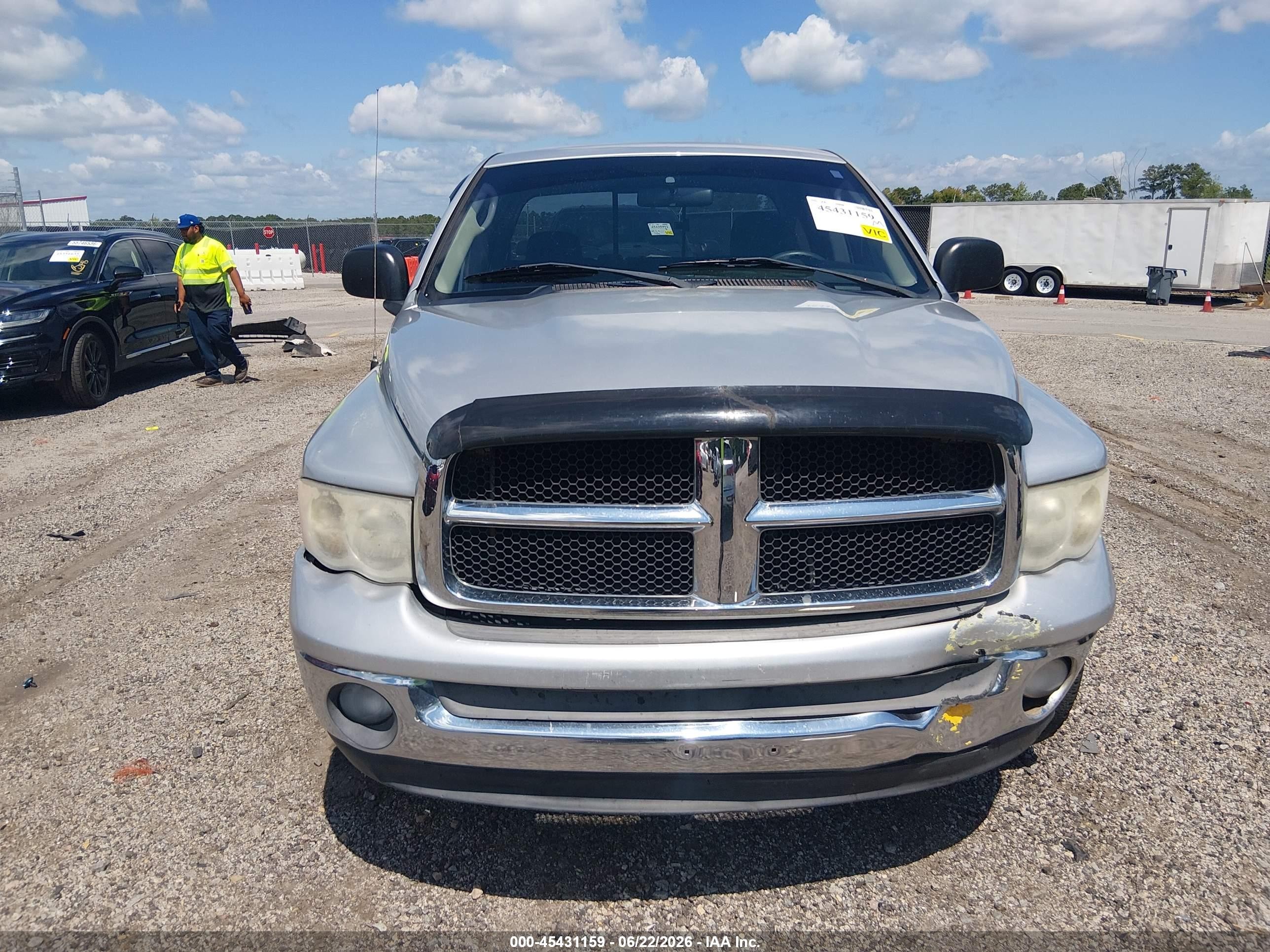 2005 Dodge Ram 1500 Slt/laramie Серый vin: 1D7HA18D95S367185