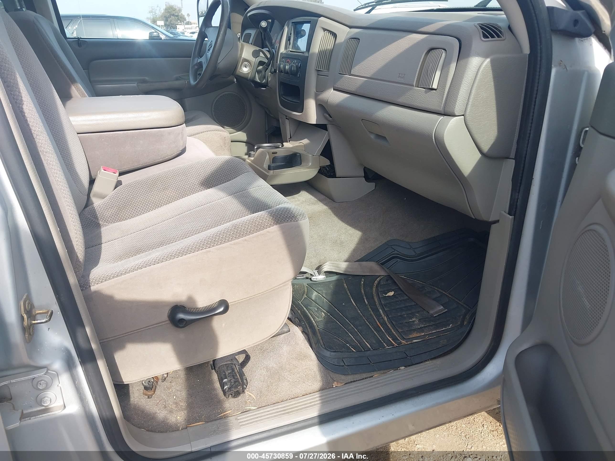 2003 Dodge Ram 1500 Slt/laramie/st Серебряный vin: 1D7HA18DX3S236912