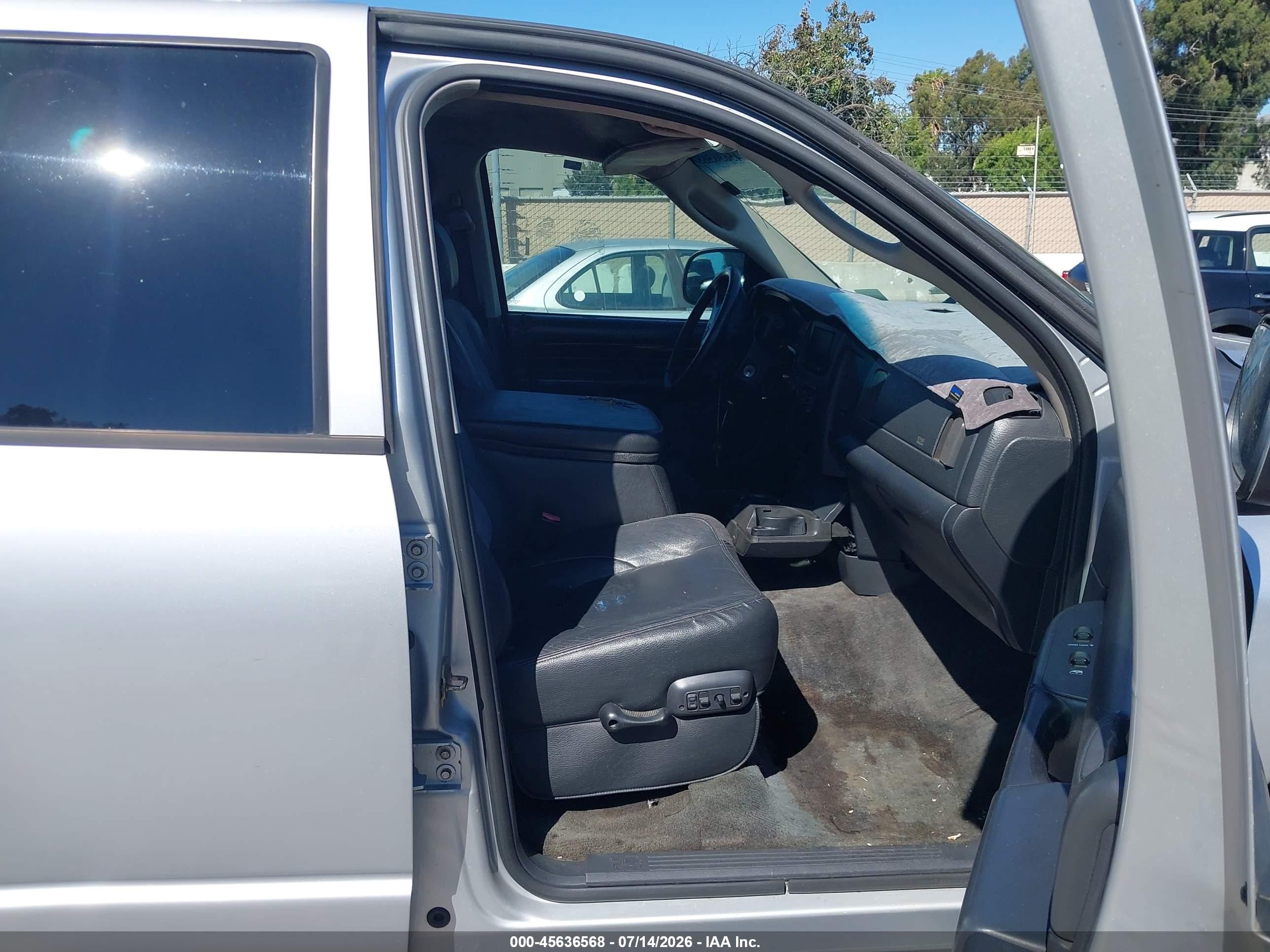 2003 Dodge Ram 1500 Slt/laramie/st Gray vin: 1D7HA18DX3S356287