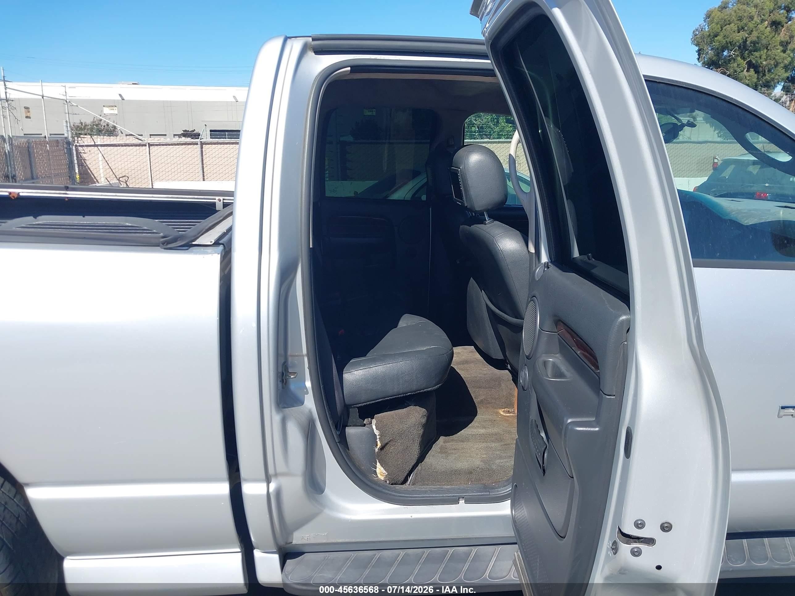 2003 Dodge Ram 1500 Slt/laramie/st Gray vin: 1D7HA18DX3S356287