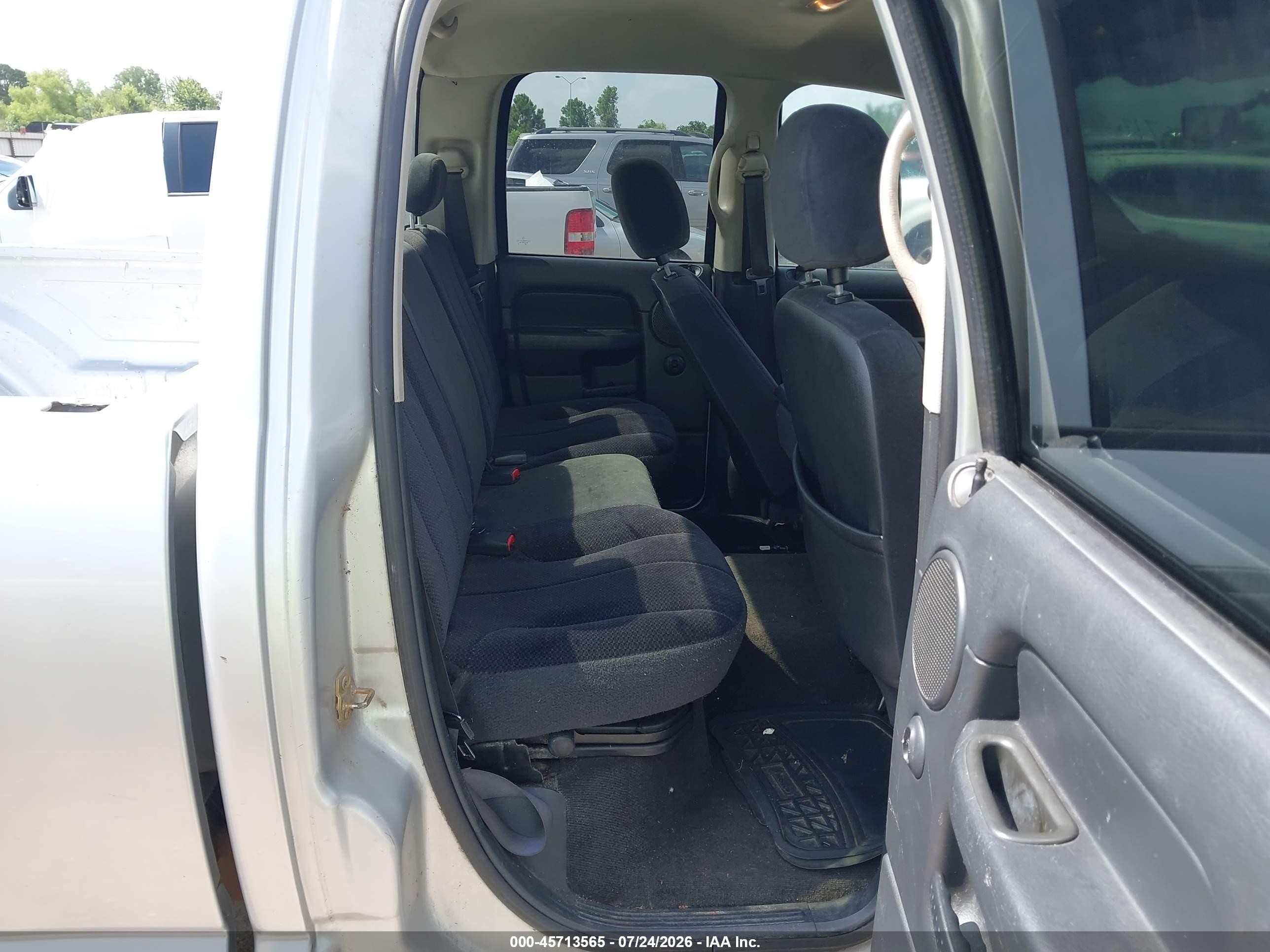 2004 Dodge Ram 1500 Slt/laramie Silver vin: 1D7HA18DX4J216182