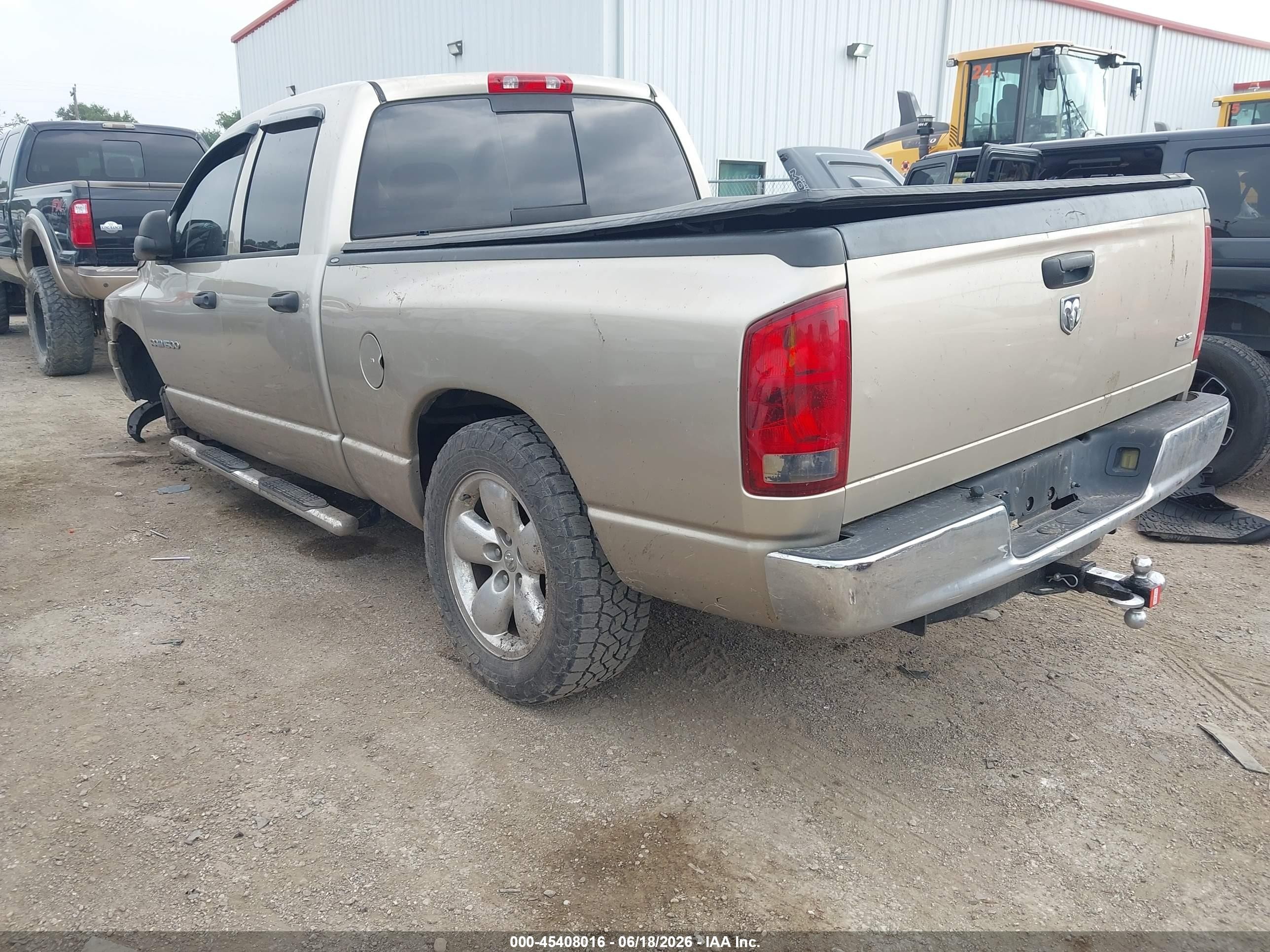 2005 Dodge Ram 1500 Slt/laramie Beige vin: 1D7HA18DX5S173894