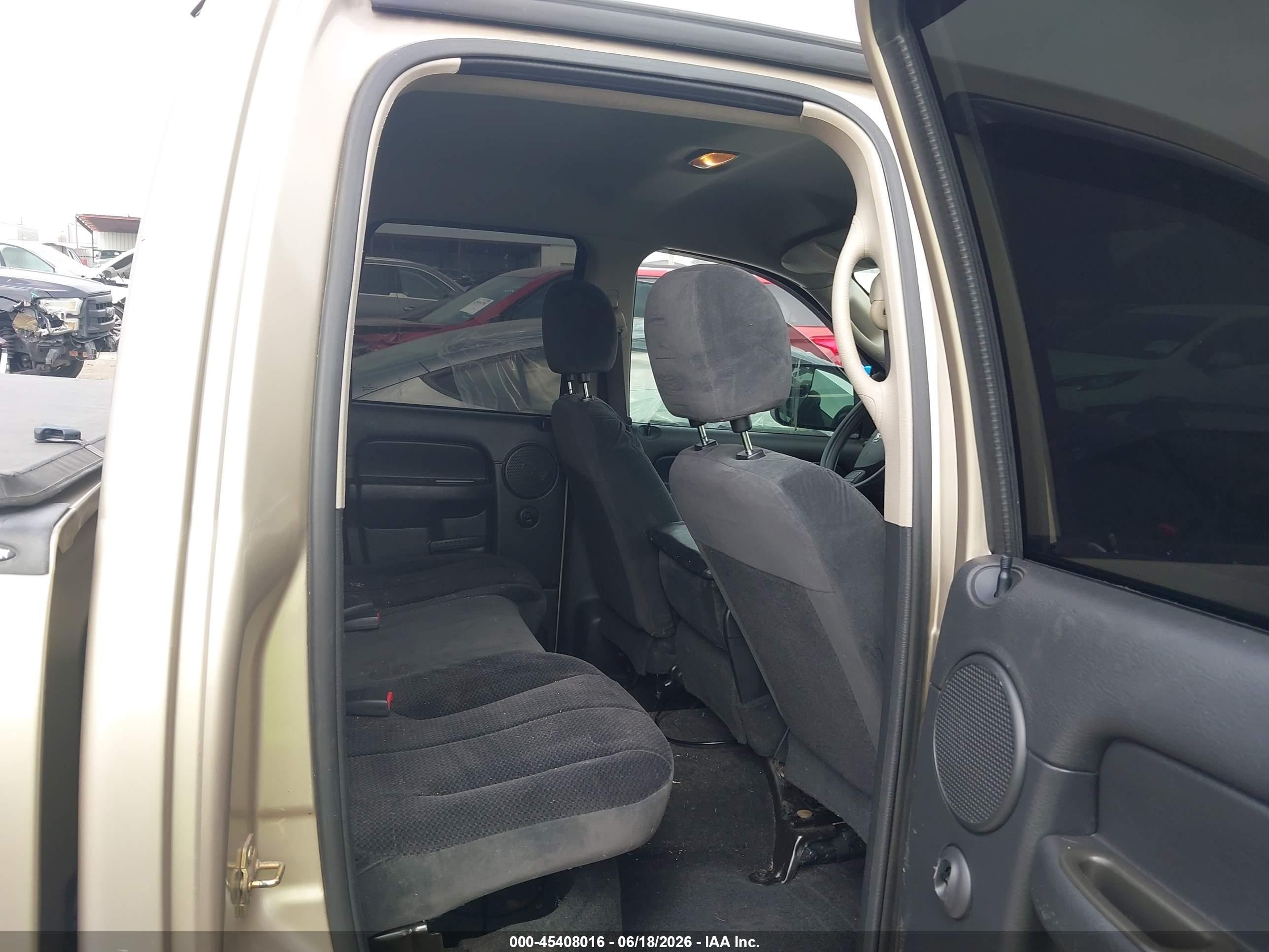 2005 Dodge Ram 1500 Slt/laramie Beige vin: 1D7HA18DX5S173894