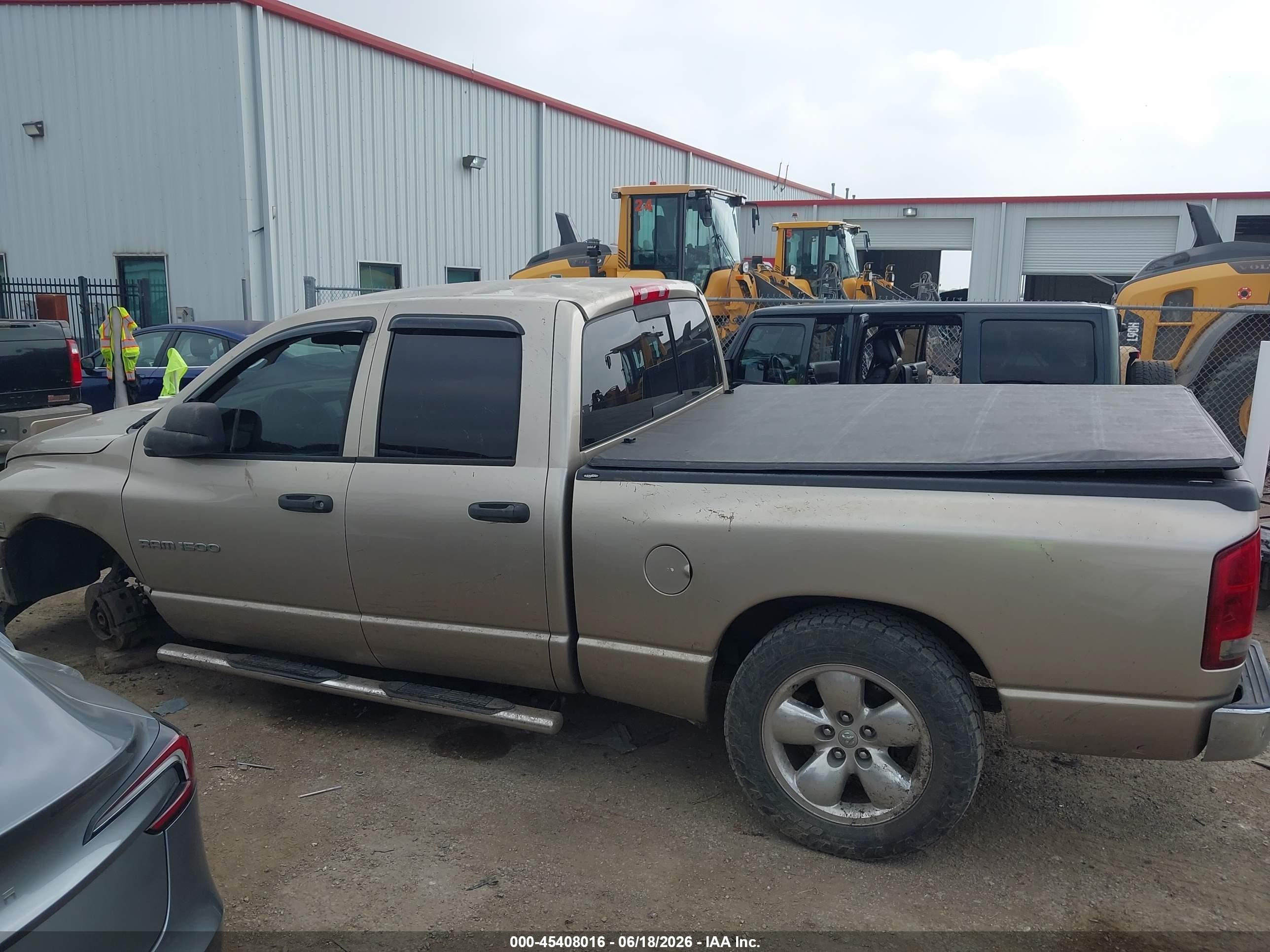 2005 Dodge Ram 1500 Slt/laramie Beige vin: 1D7HA18DX5S173894