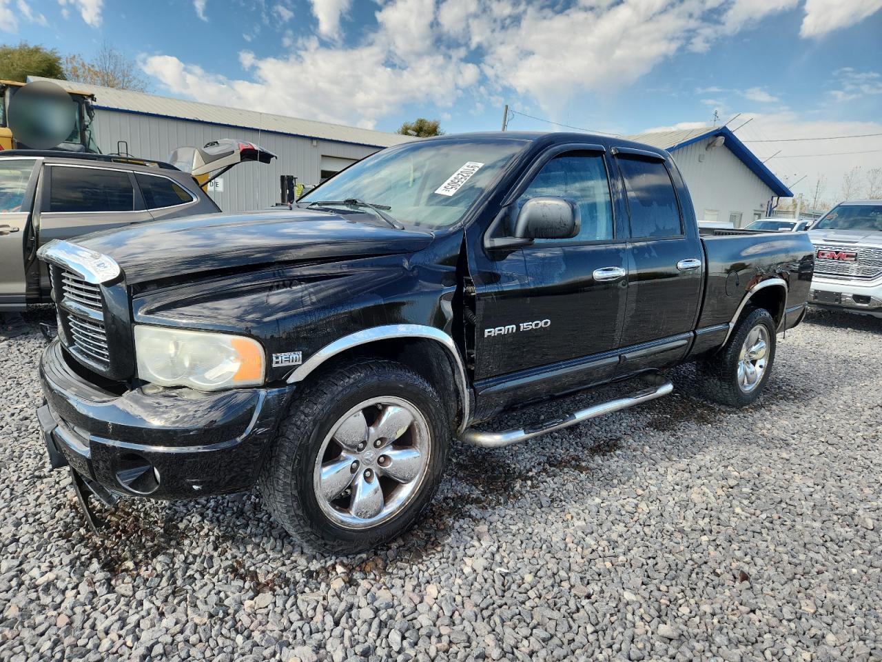 2005 Dodge Ram 1500 St Черный vin: 1D7HA18DX5S209907