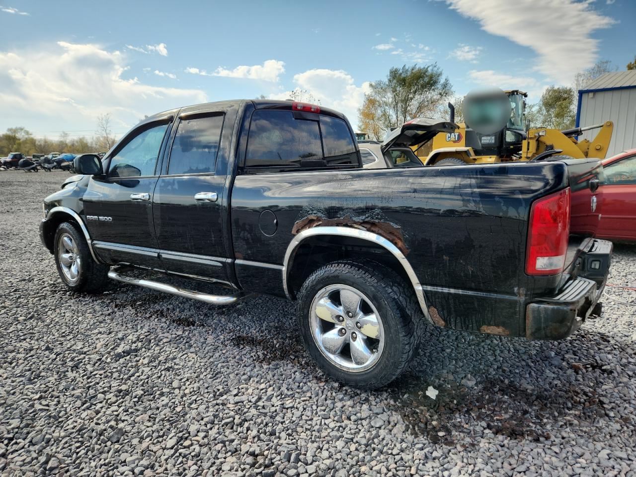 2005 Dodge Ram 1500 St Черный vin: 1D7HA18DX5S209907