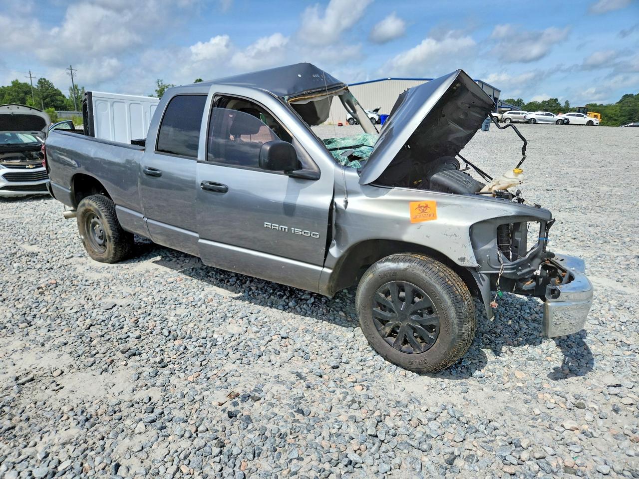 2007 Dodge Ram 1500 St Gray vin: 1D7HA18K07J626346