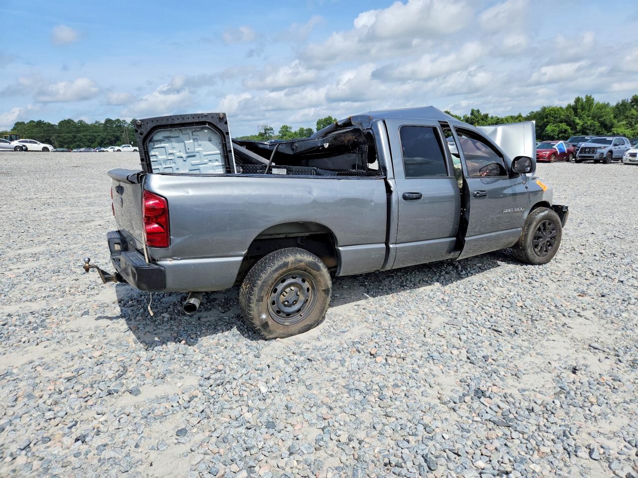 2007 Dodge Ram 1500 St Gray vin: 1D7HA18K07J626346