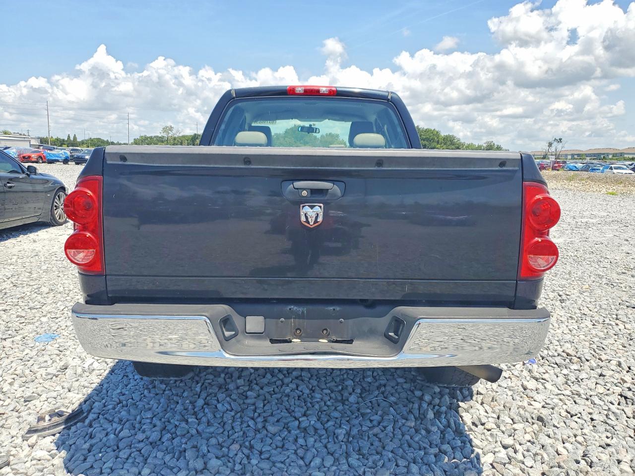 2007 Dodge Ram 1500 St Black vin: 1D7HA18K17J518091