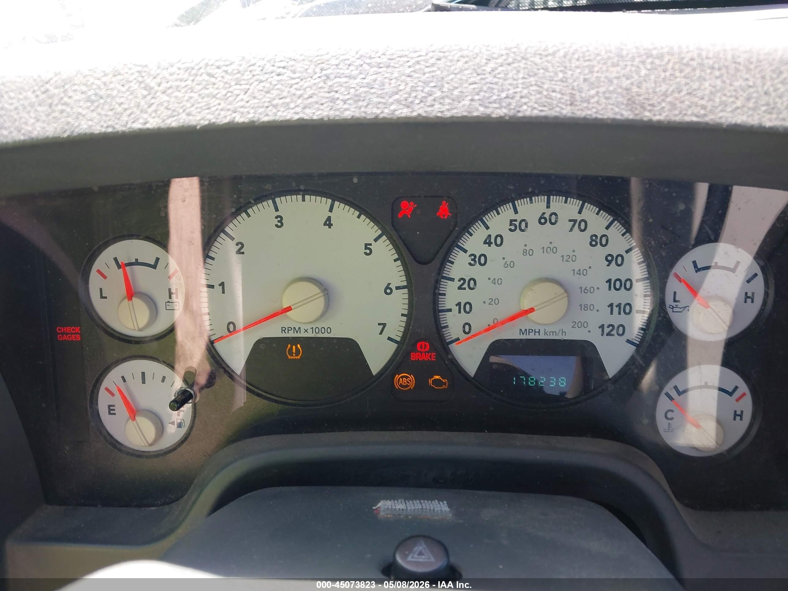 2008 Dodge Ram 1500 St/sxt Blue vin: 1D7HA18K28J205245