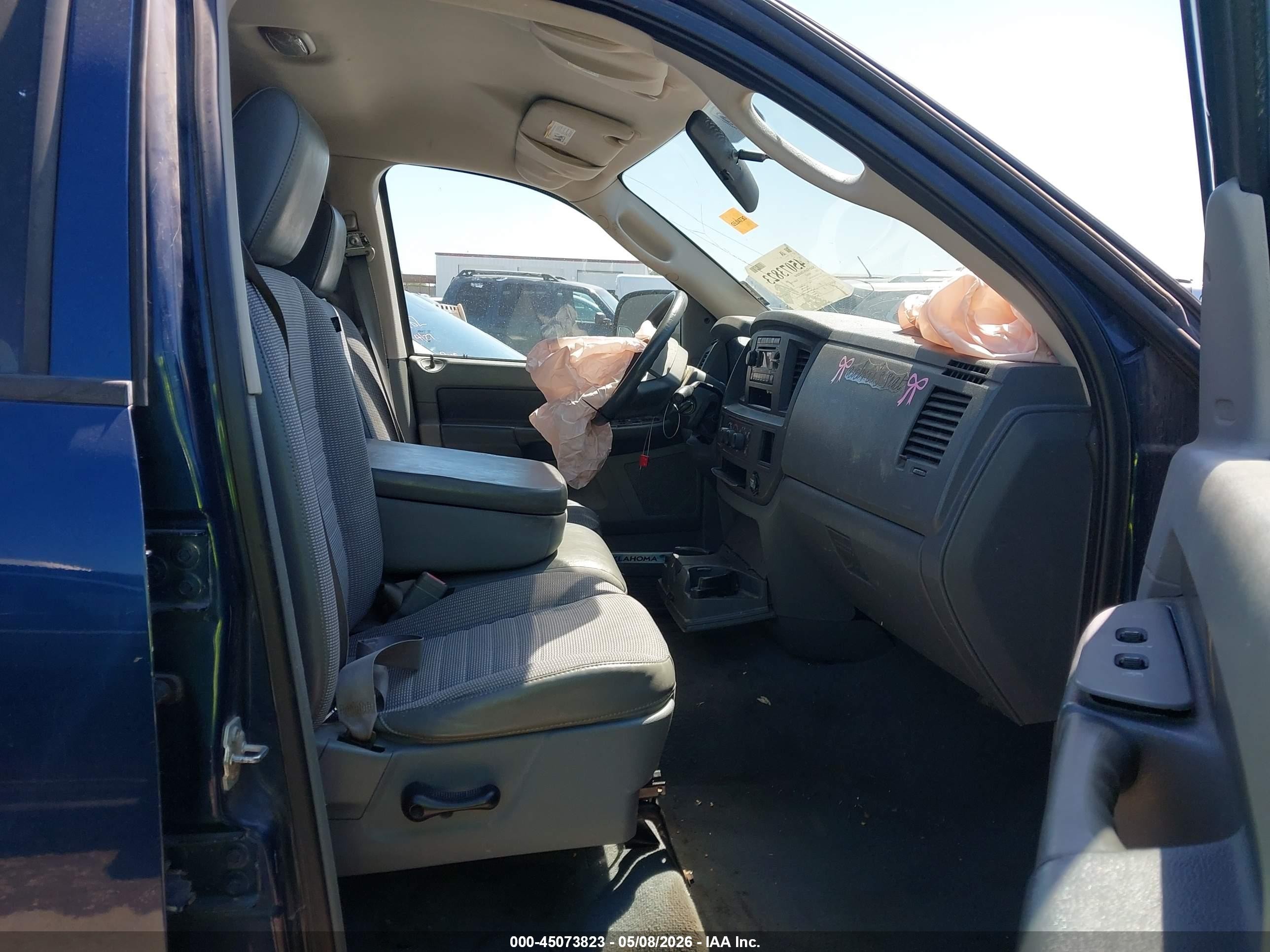 2008 Dodge Ram 1500 St/sxt Blue vin: 1D7HA18K28J205245