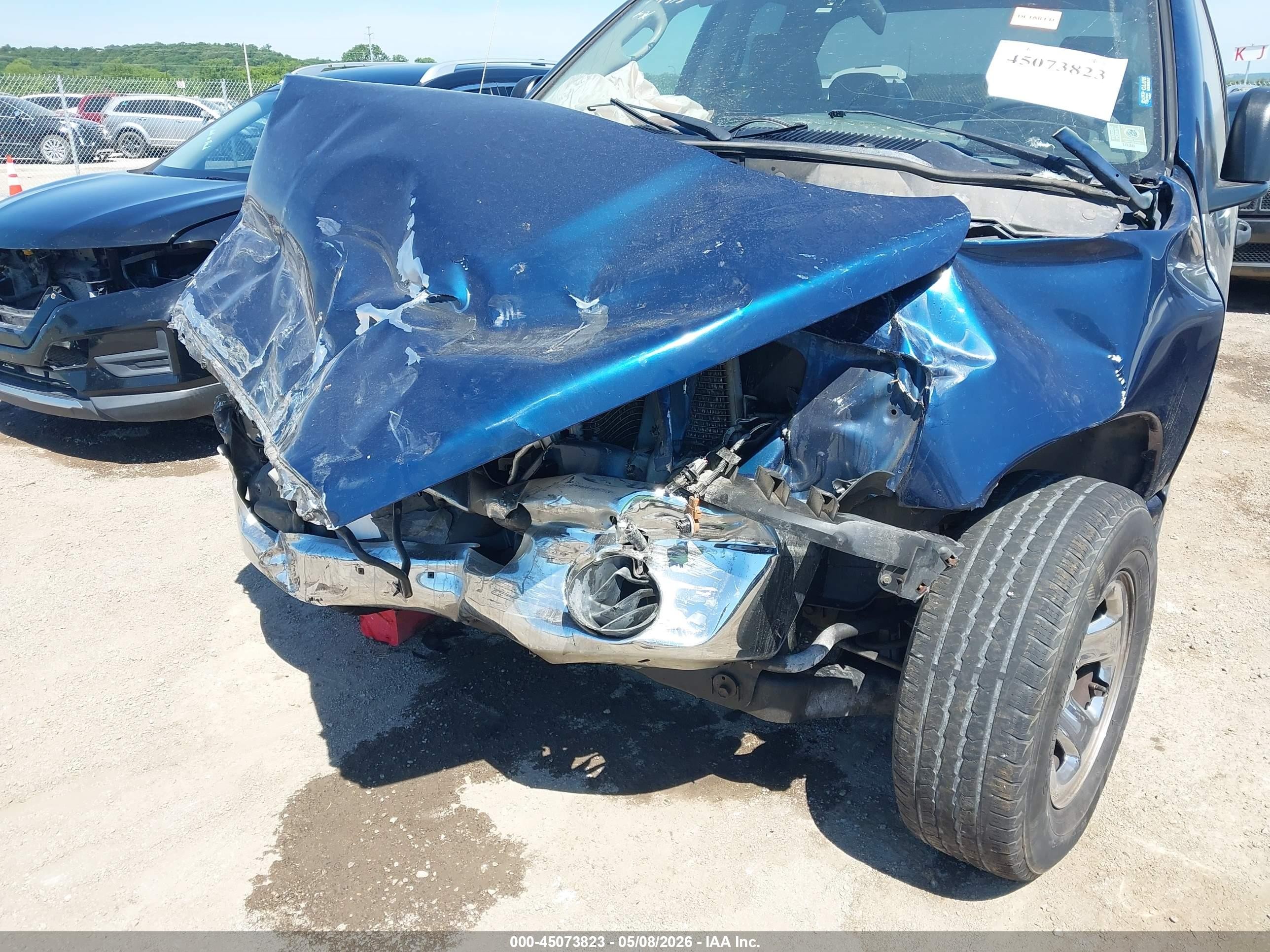 2008 Dodge Ram 1500 St/sxt Blue vin: 1D7HA18K28J205245