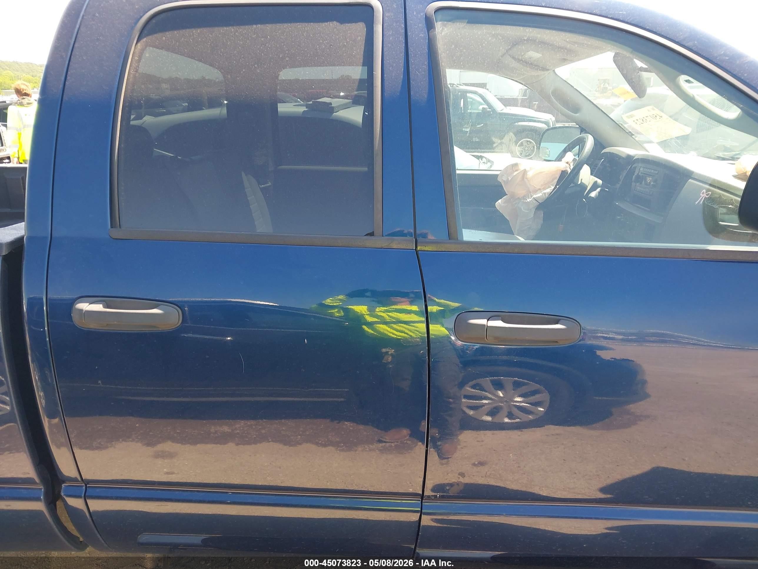 2008 Dodge Ram 1500 St/sxt Blue vin: 1D7HA18K28J205245