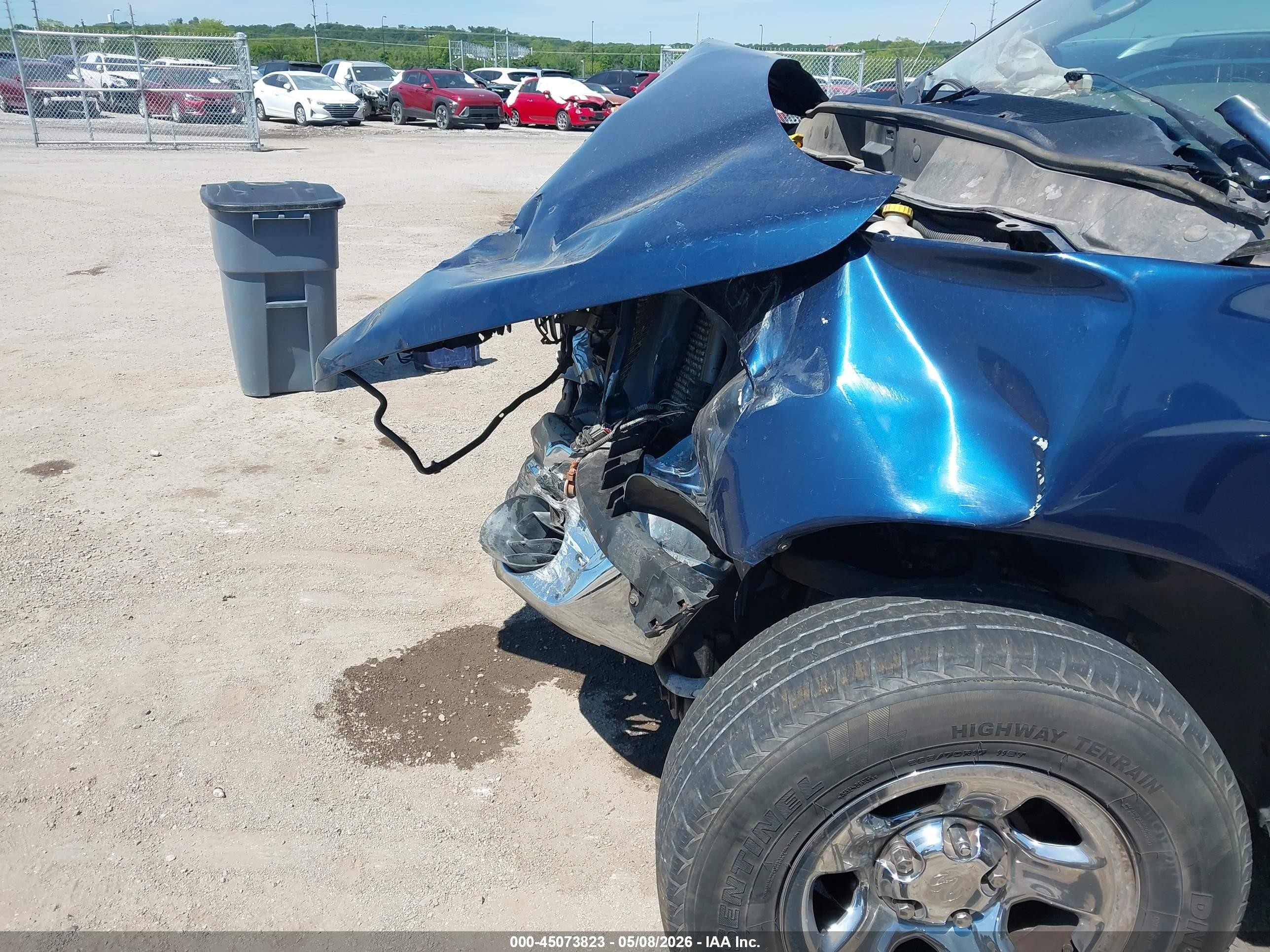 2008 Dodge Ram 1500 St/sxt Blue vin: 1D7HA18K28J205245