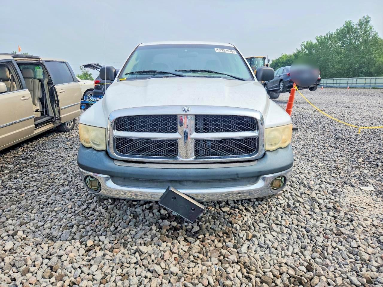 2005 Dodge Ram 1500 St White vin: 1D7HA18K35J525959