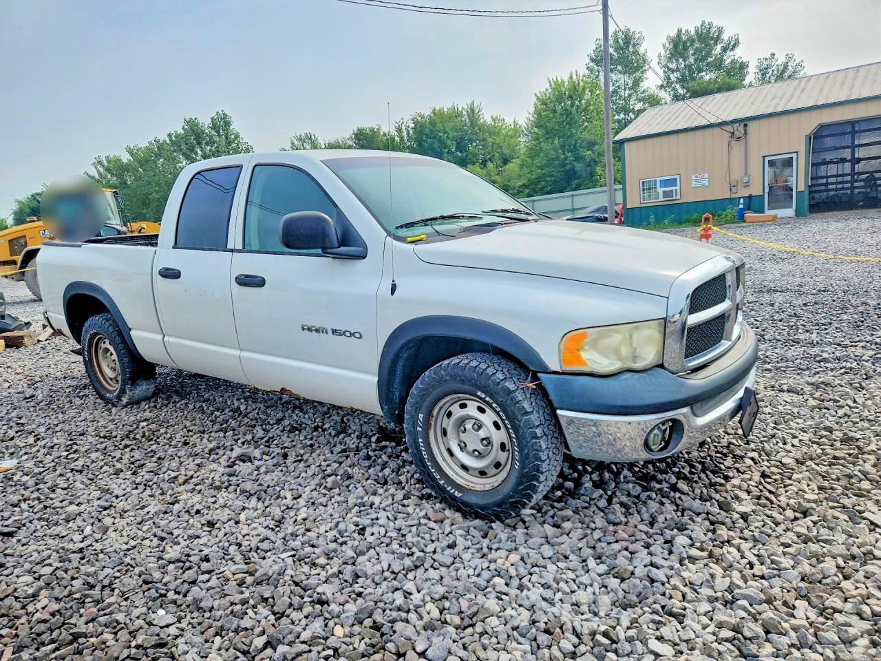 2005 Dodge Ram 1500 St White vin: 1D7HA18K35J525959