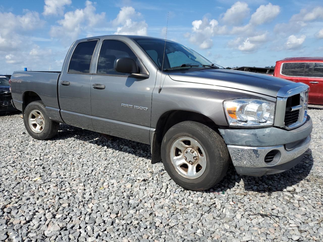 2007 Dodge Ram 1500 St Gray vin: 1D7HA18K37J598493