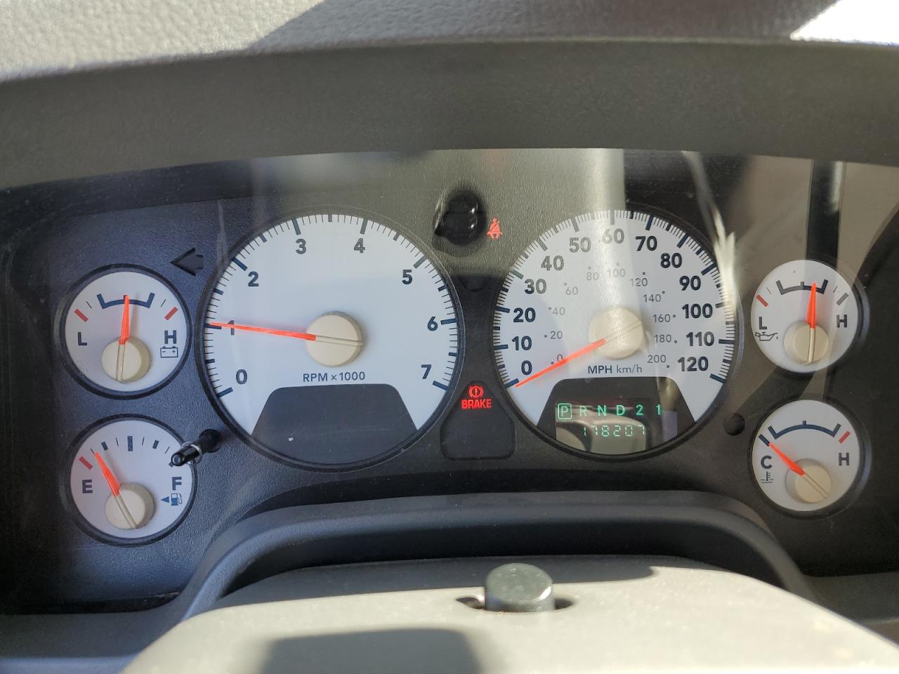 2007 Dodge Ram 1500 St Gray vin: 1D7HA18K37J598493