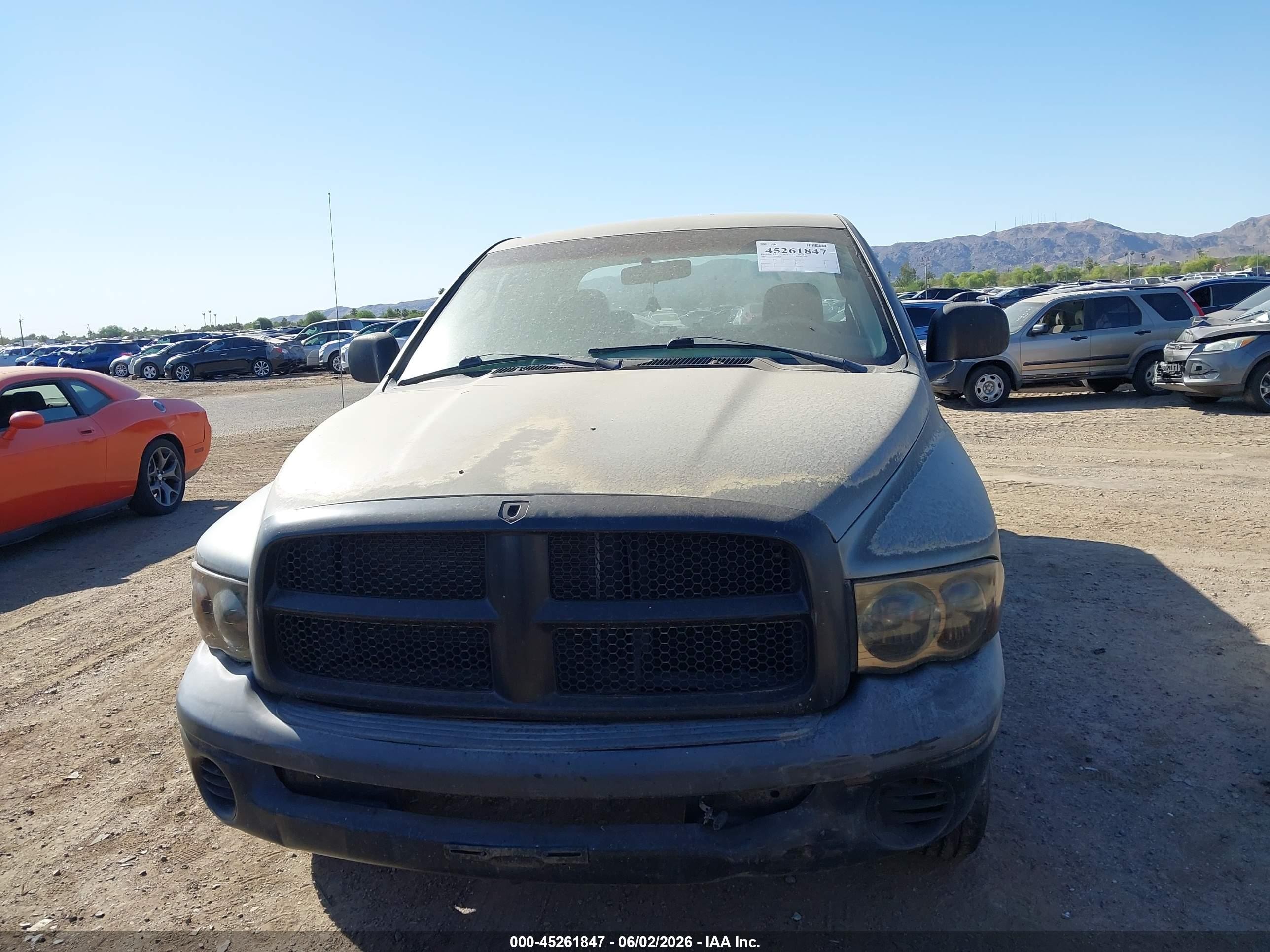 2005 Dodge Ram 1500 St Gray vin: 1D7HA18K55J582812