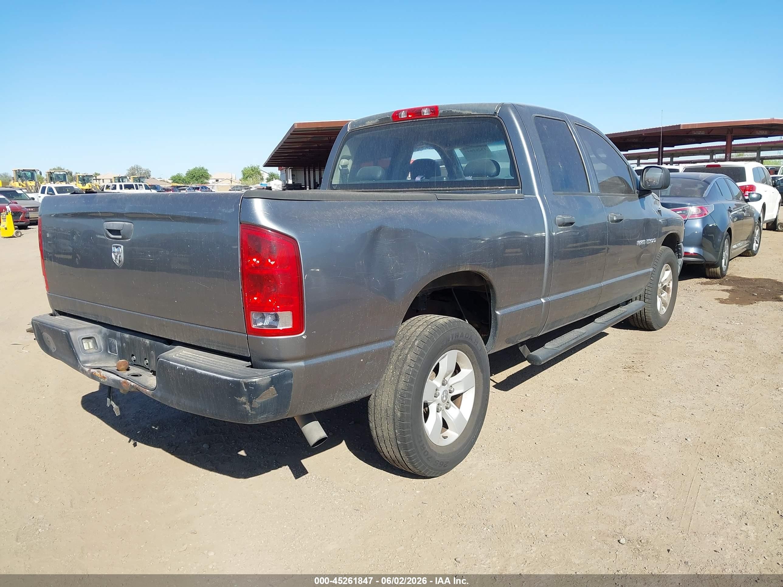 2005 Dodge Ram 1500 St Gray vin: 1D7HA18K55J582812