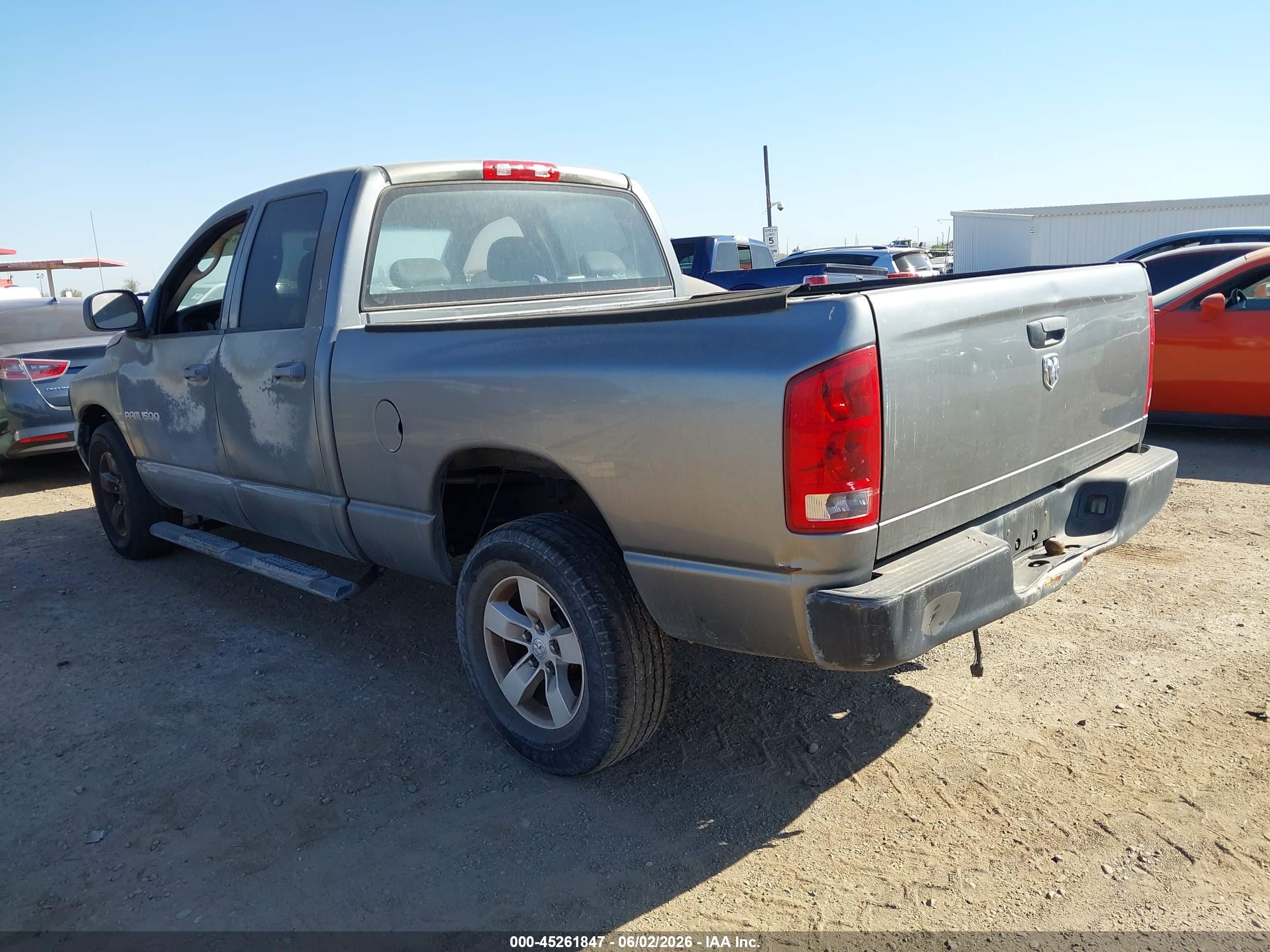 2005 Dodge Ram 1500 St Gray vin: 1D7HA18K55J582812