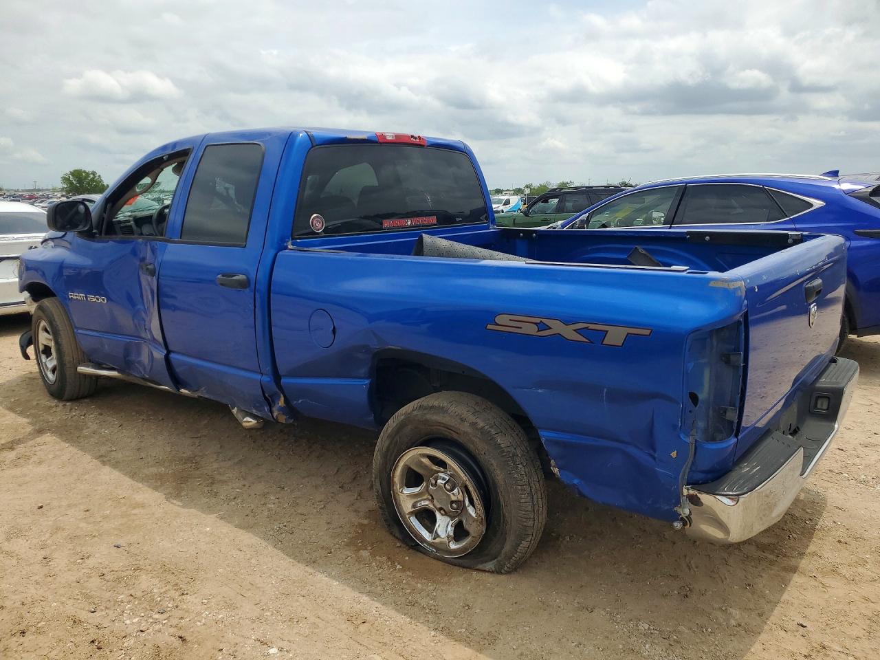 2007 Dodge Ram 1500 St Blue vin: 1D7HA18K77J644066