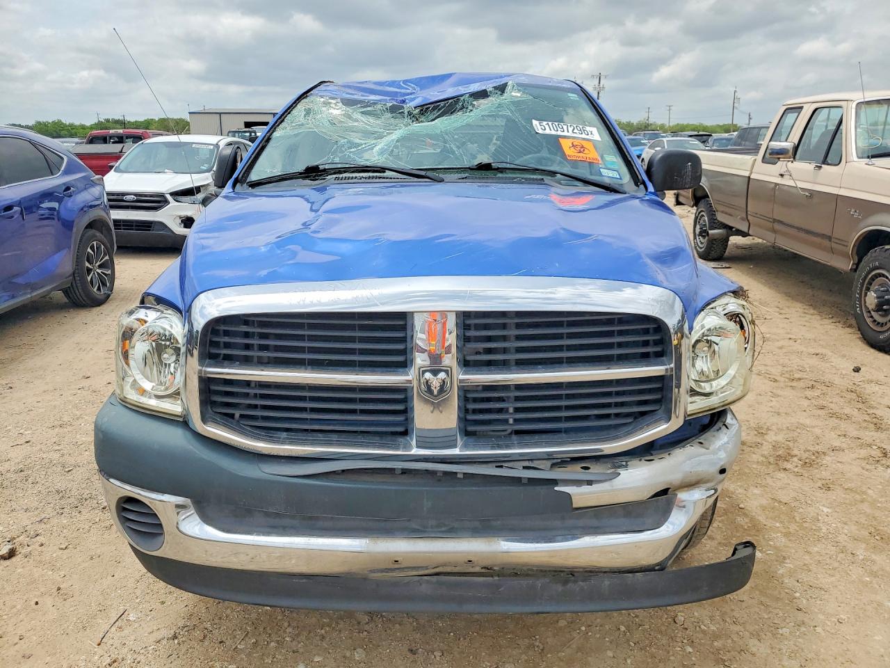 2007 Dodge Ram 1500 St Blue vin: 1D7HA18K77J644066