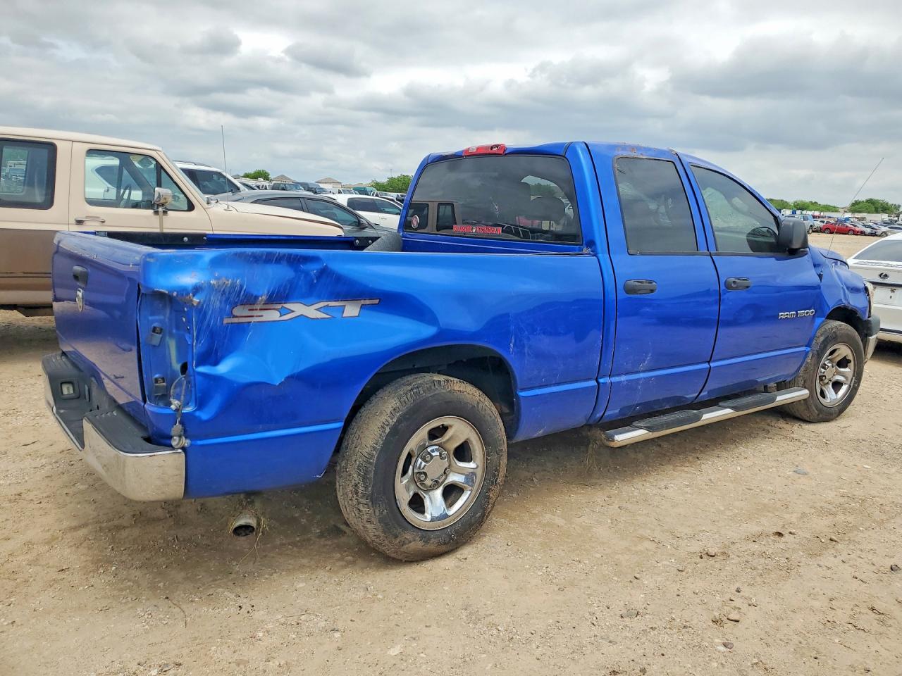 2007 Dodge Ram 1500 St Blue vin: 1D7HA18K77J644066