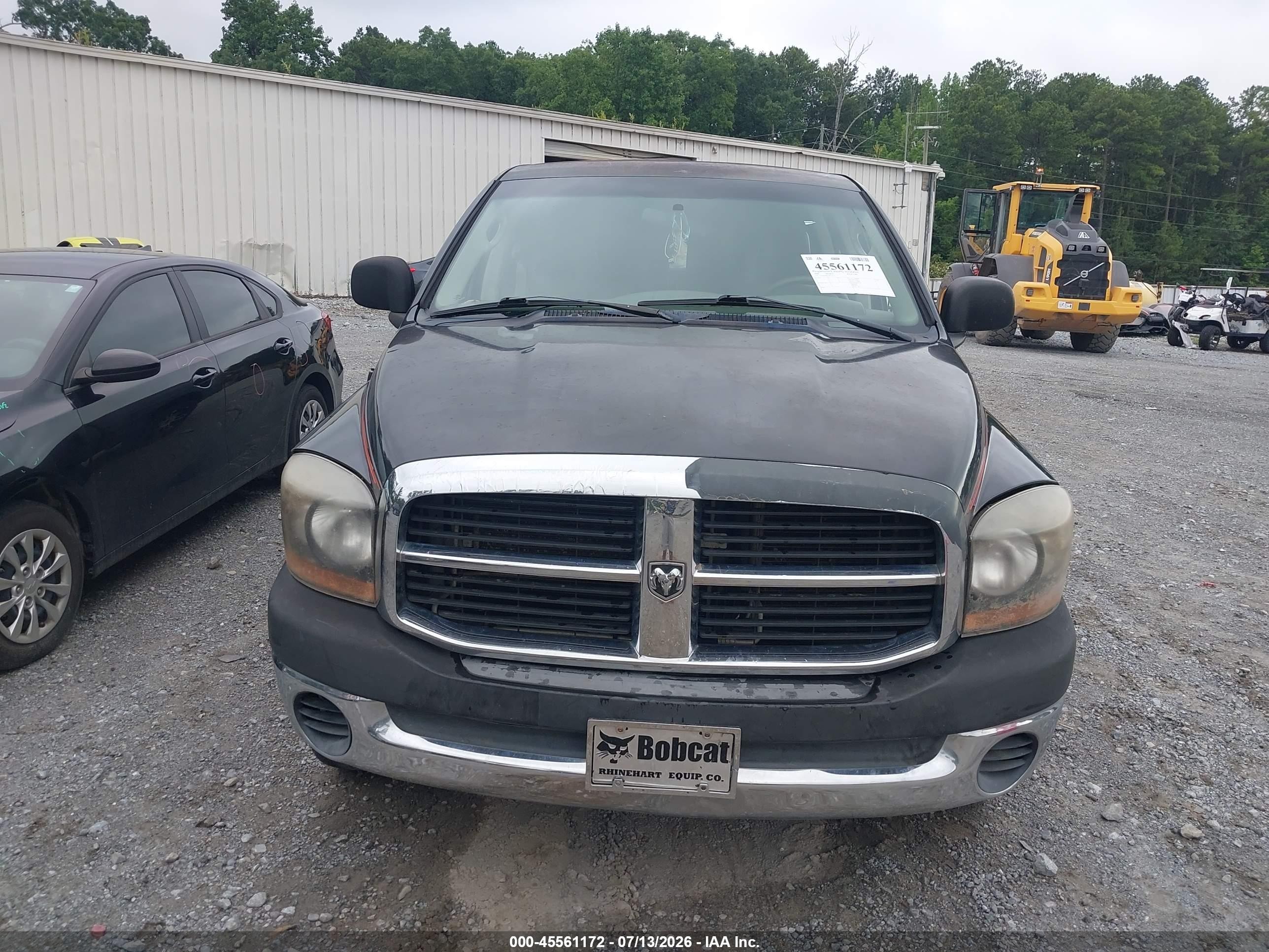 2008 Dodge Ram 1500 St/sxt Black vin: 1D7HA18K78J170153