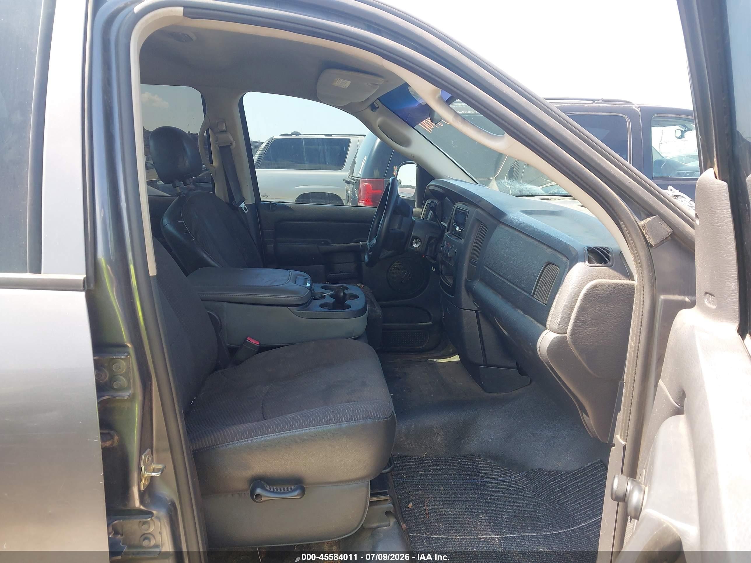 2004 Dodge Ram 1500 St Black vin: 1D7HA18K84J138113